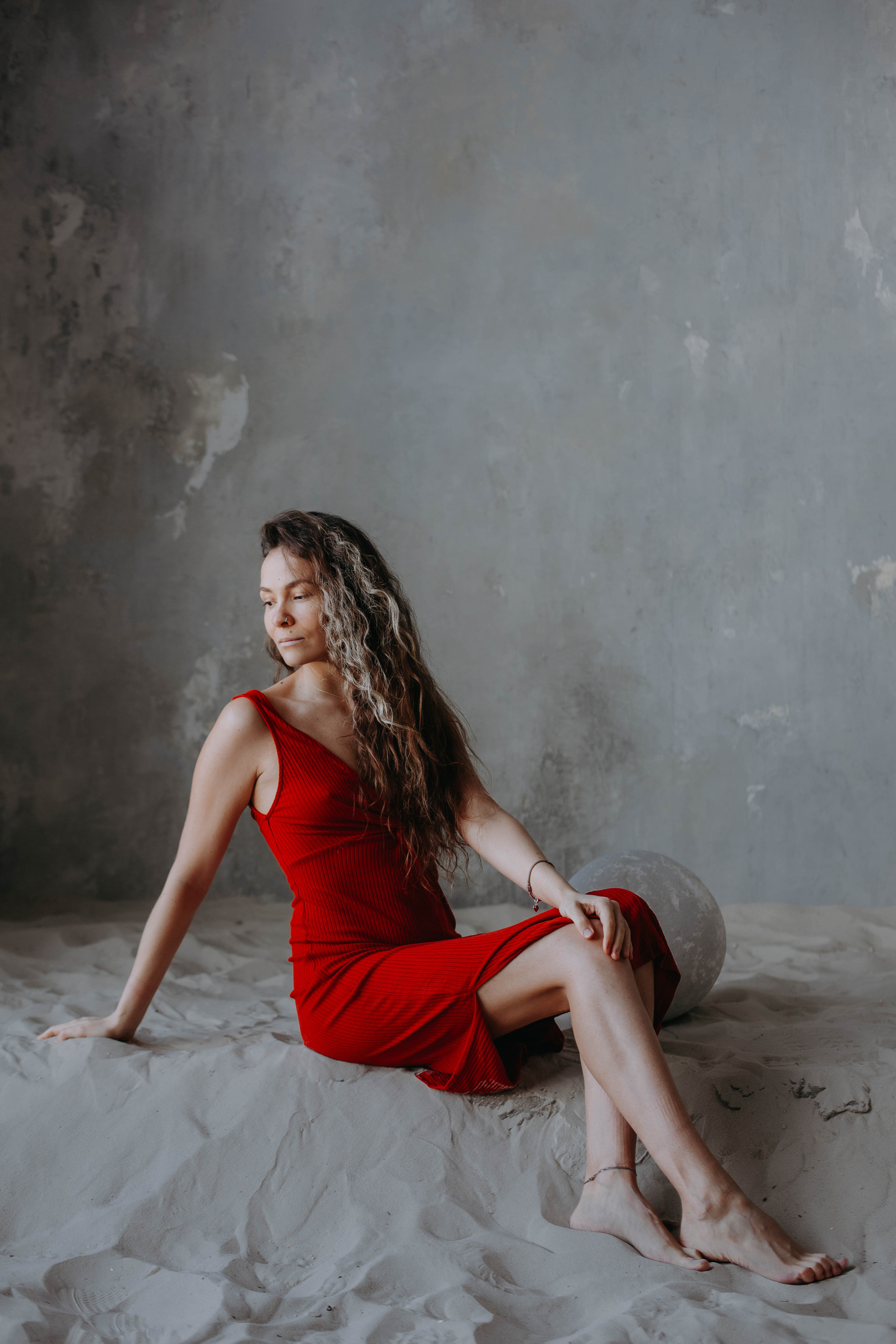 Studio Sand Portraits Dubai | Artistic Photography