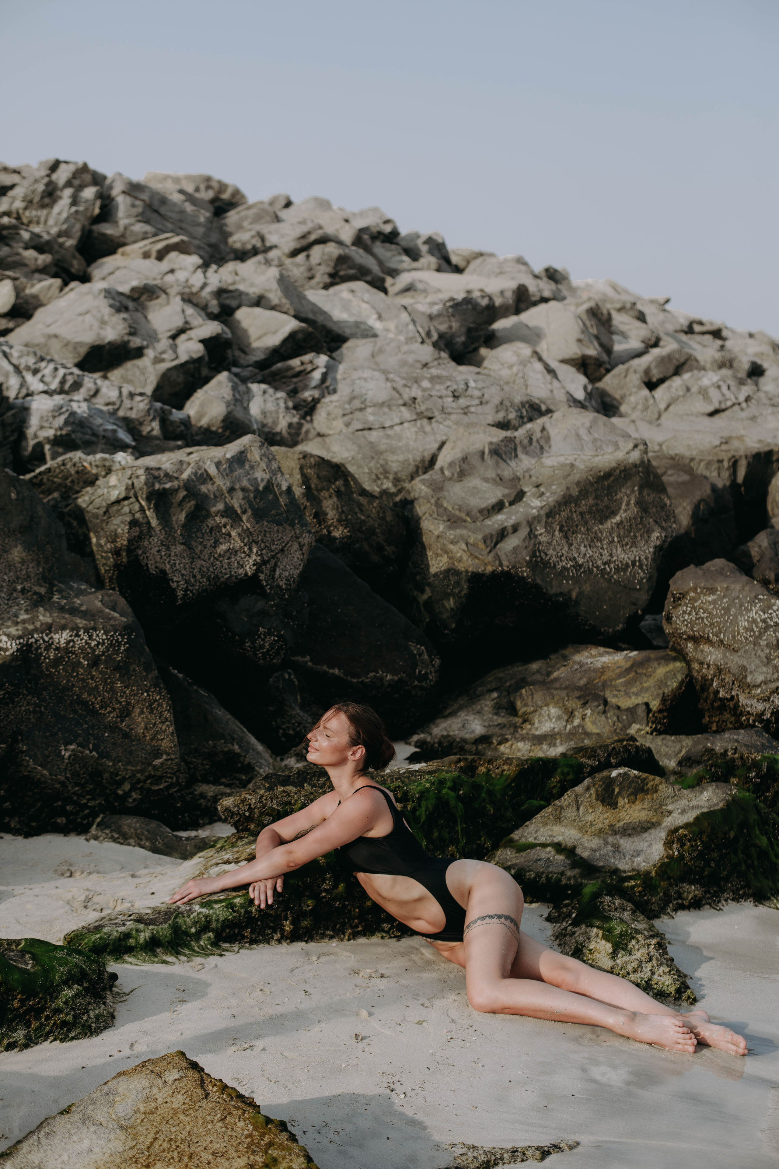 Elegant Beach Portraits Dubai | Timeless Photography