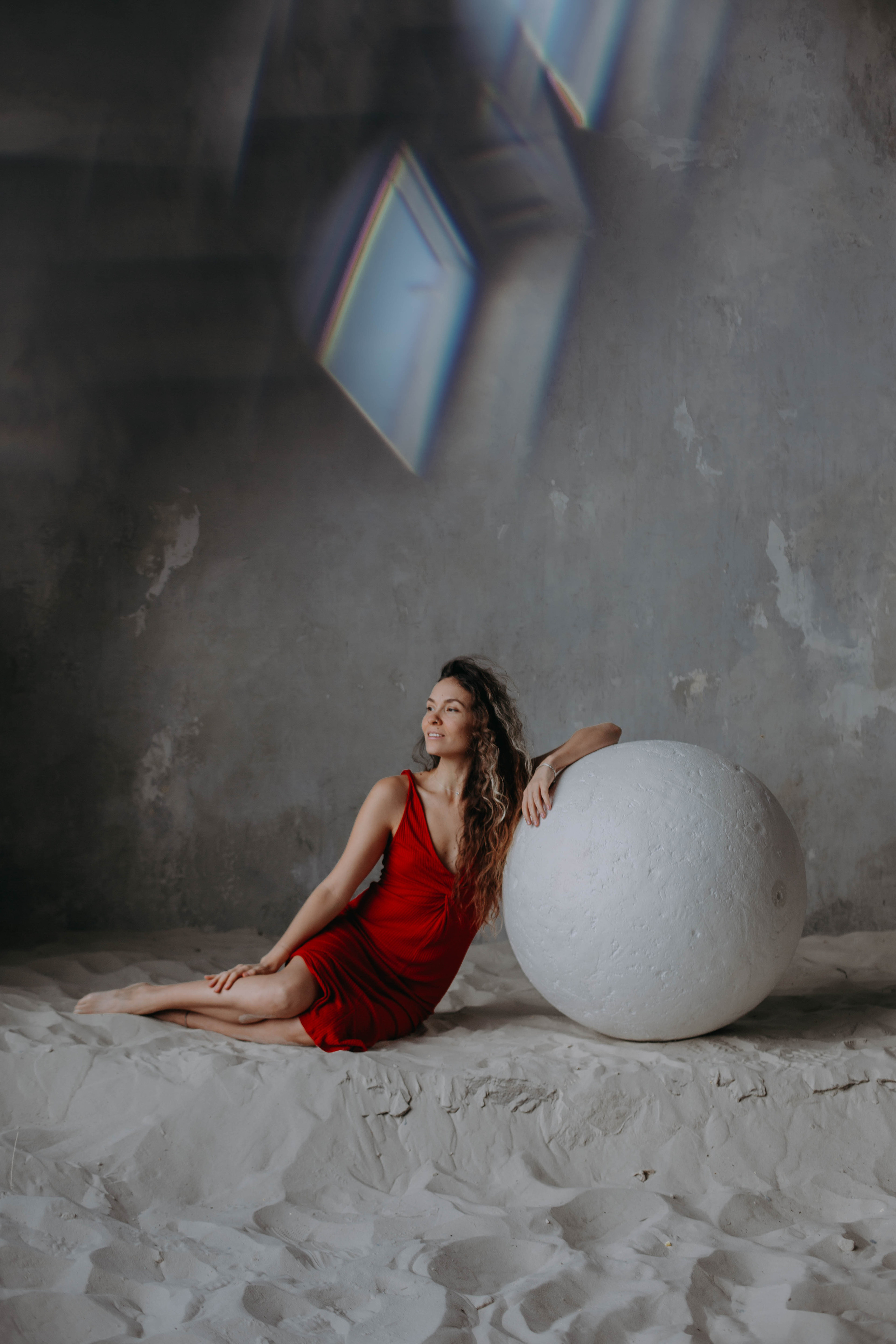 Studio Sand Portraits Dubai | Artistic Photography