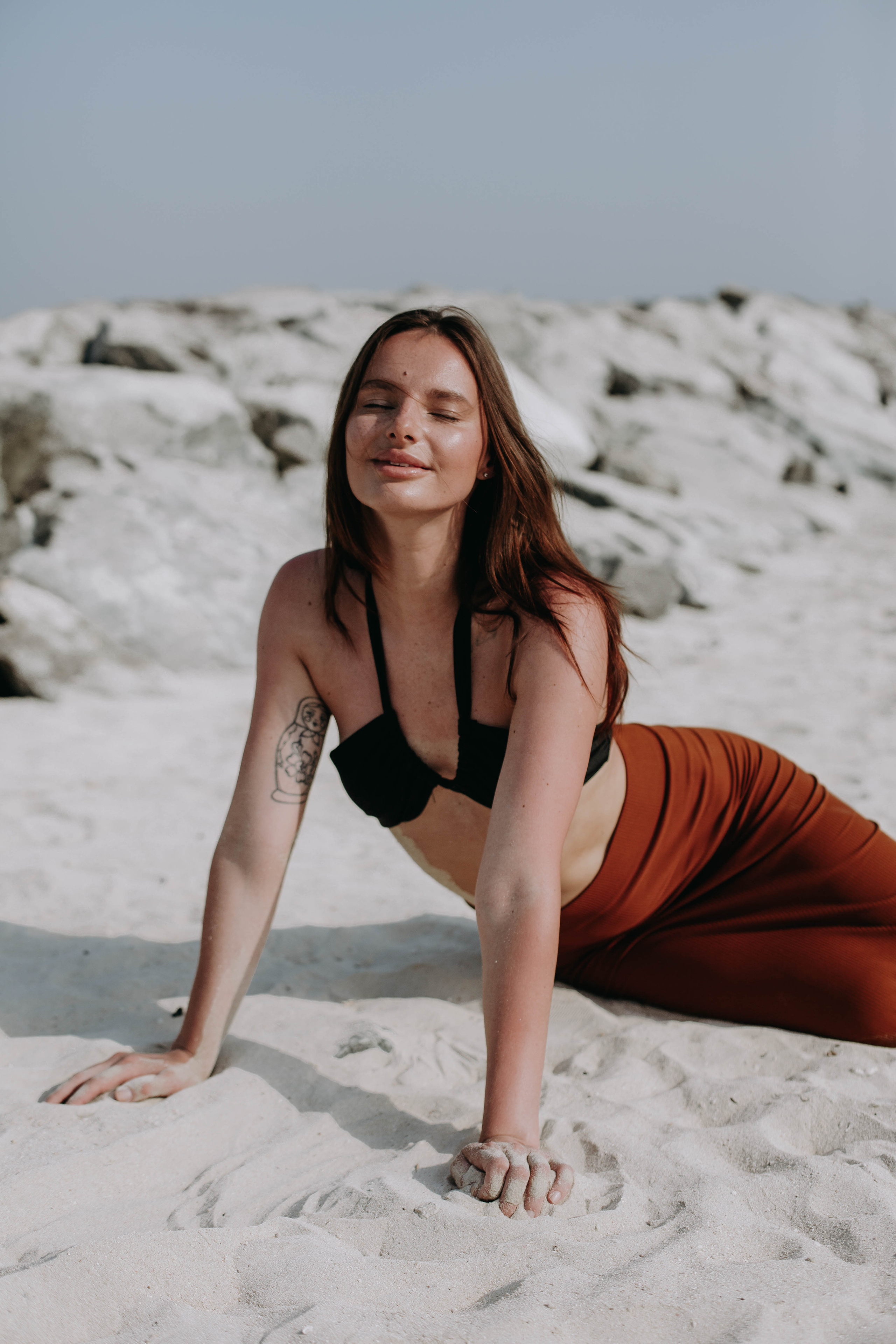 Elegant Beach Portraits Dubai | Timeless Photography