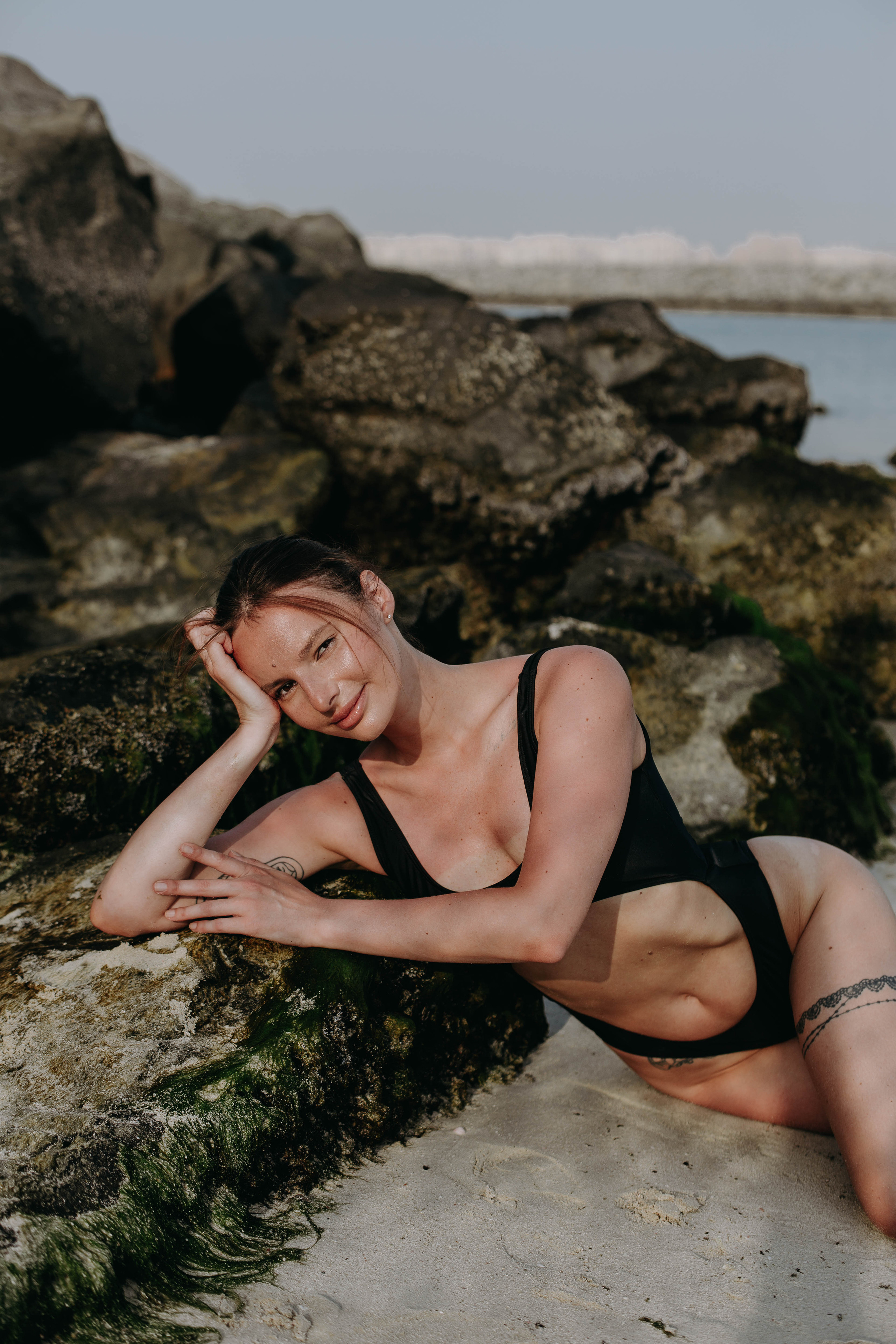 Elegant Beach Portraits Dubai | Timeless Photography