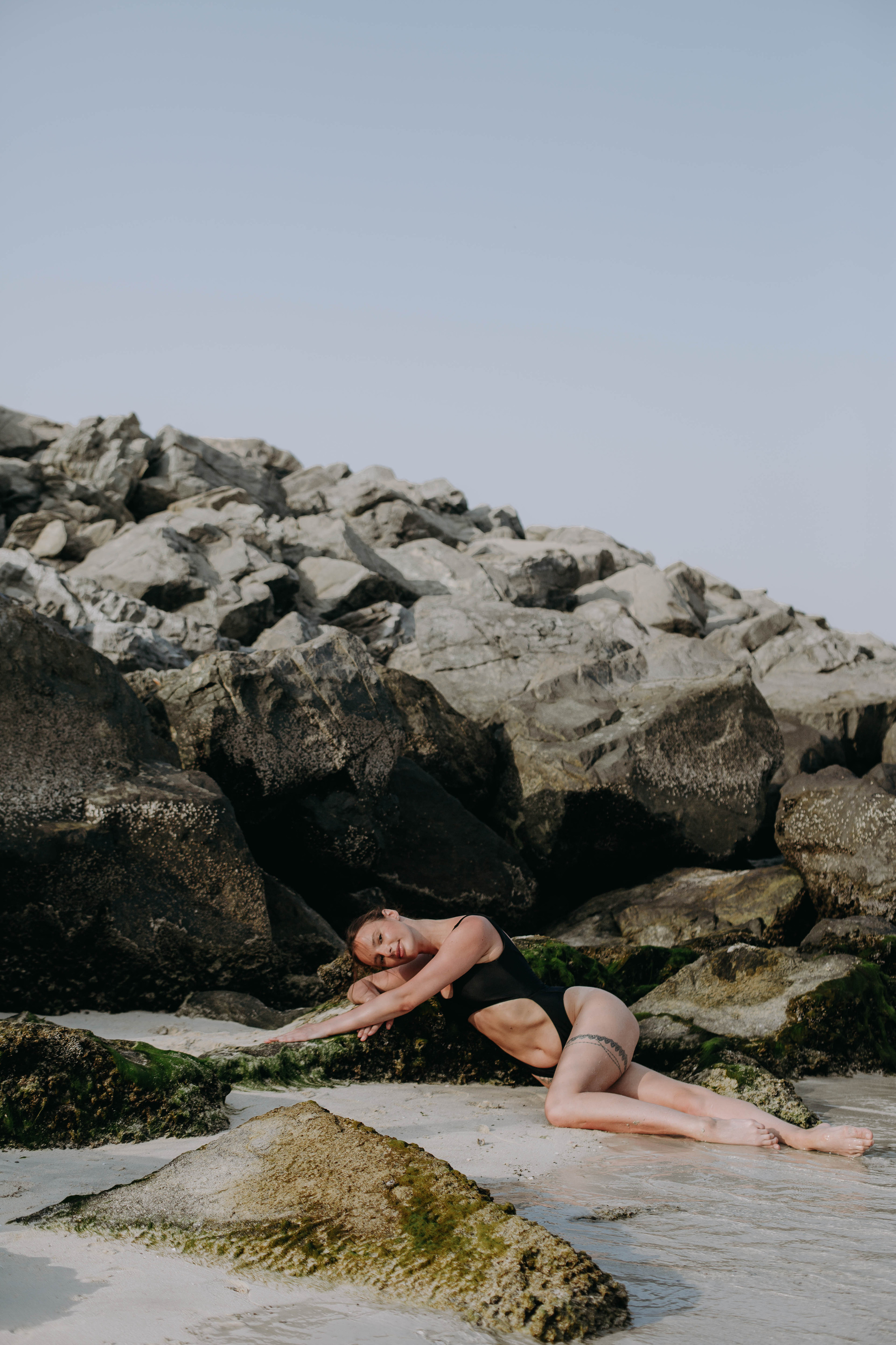 Elegant Beach Portraits Dubai | Timeless Photography