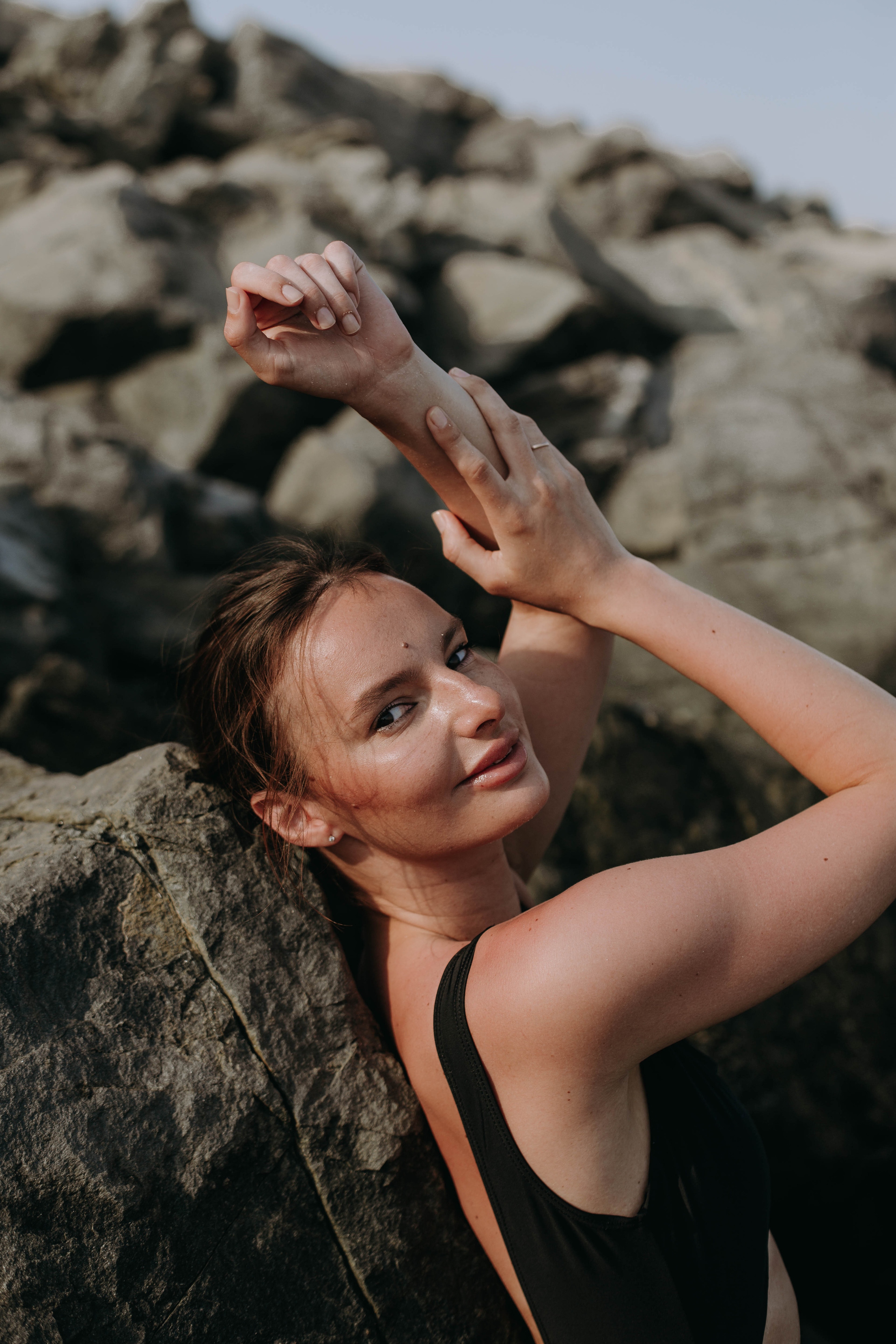 Elegant Beach Portraits Dubai | Timeless Photography