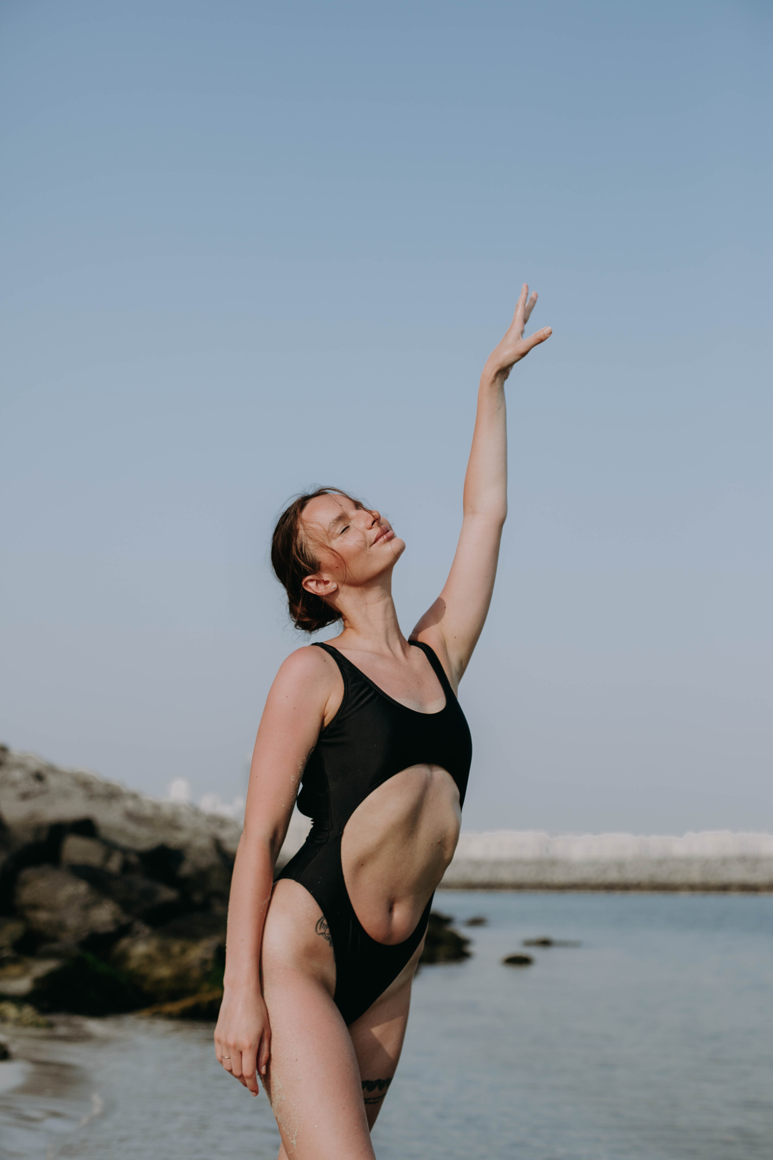 Elegant Beach Portraits Dubai | Timeless Photography