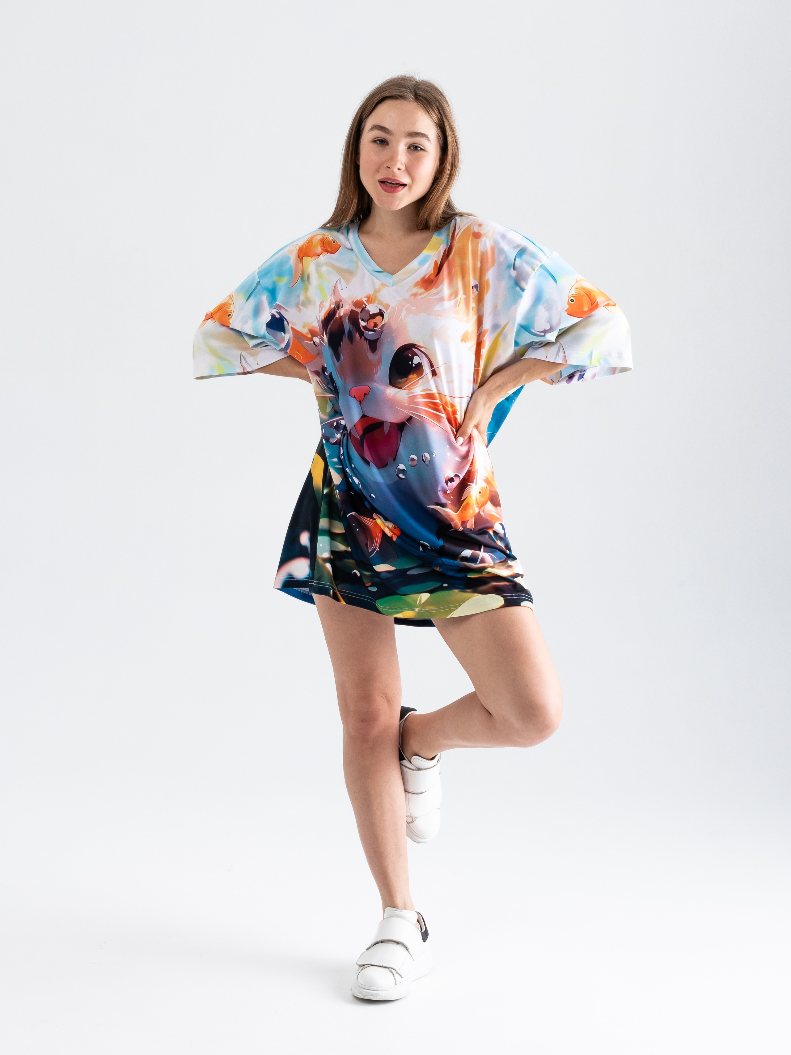 Футболка платье. Фотограф в Краснодаре Арина Кудряшова