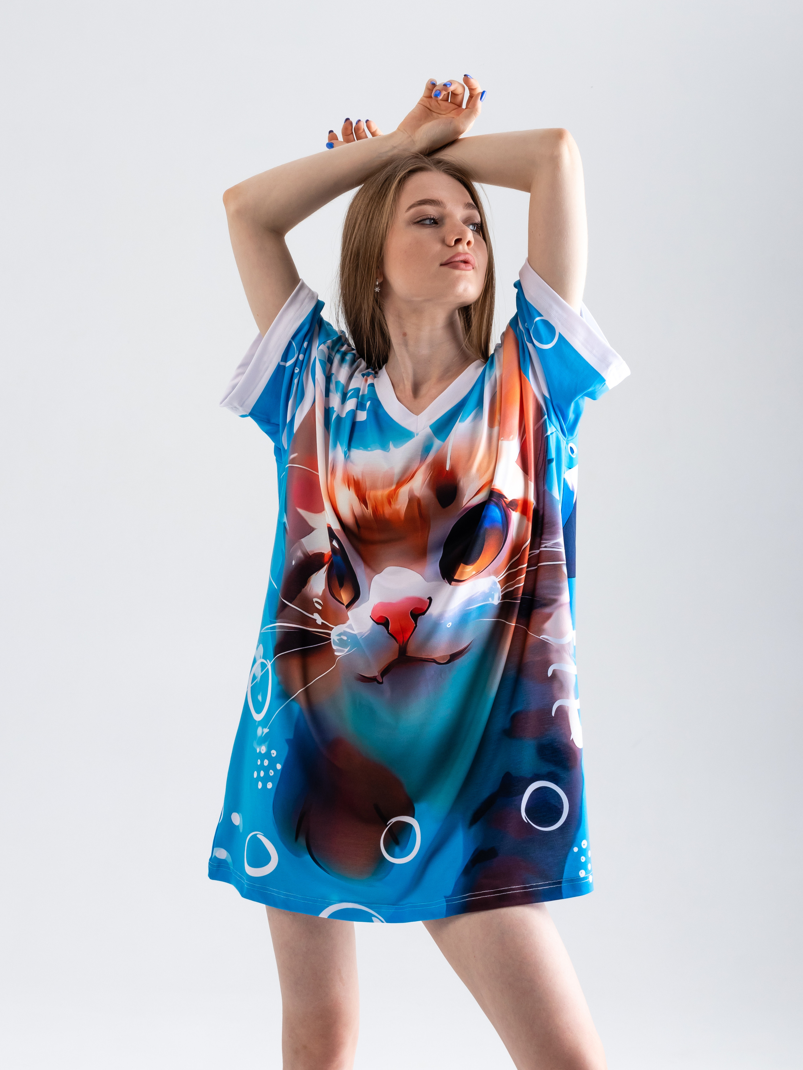 Футболка платье. Фотограф в Краснодаре Арина Кудряшова