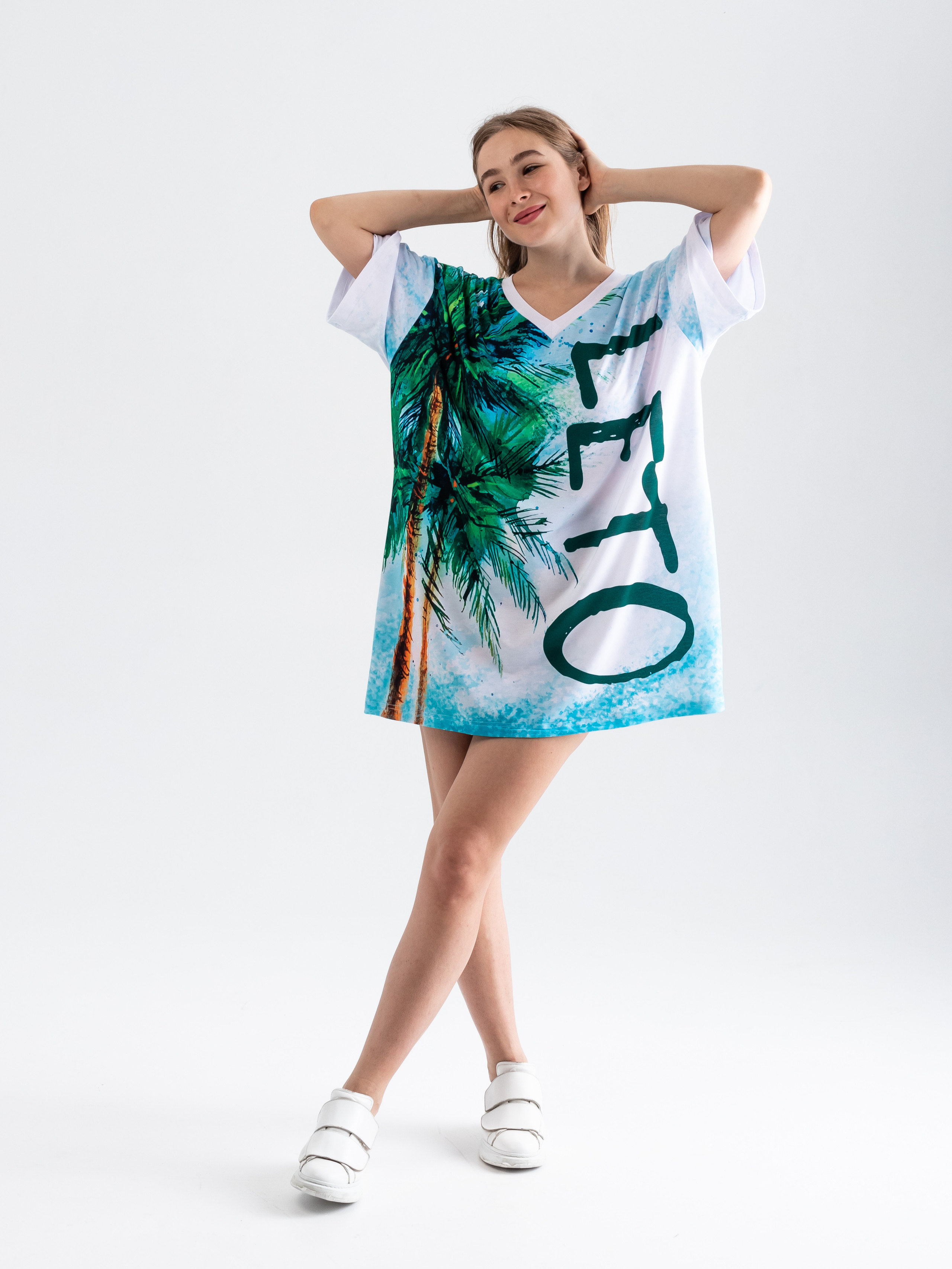 Футболка платье. Фотограф в Краснодаре Арина Кудряшова