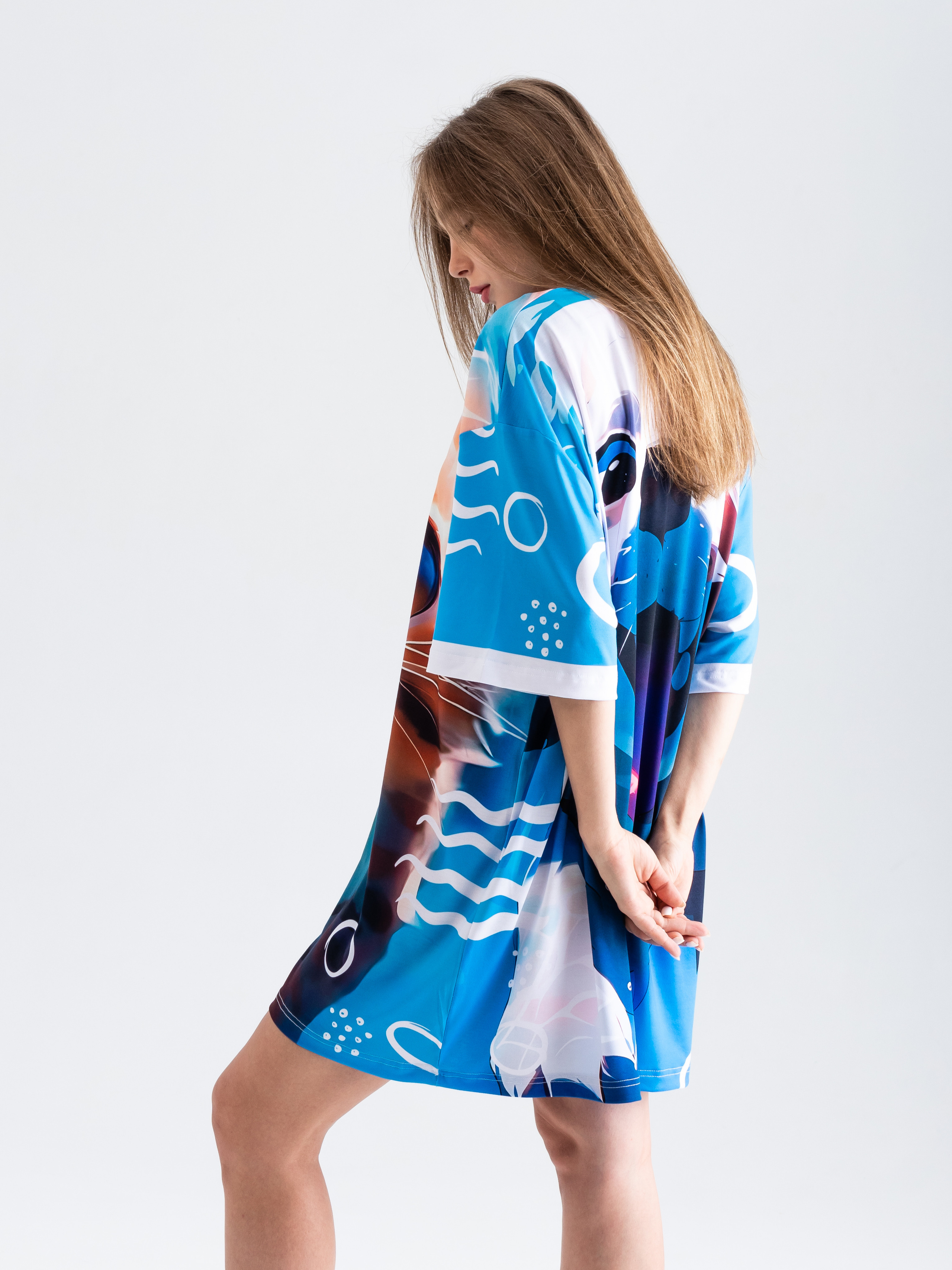 Футболка платье. Фотограф в Краснодаре Арина Кудряшова