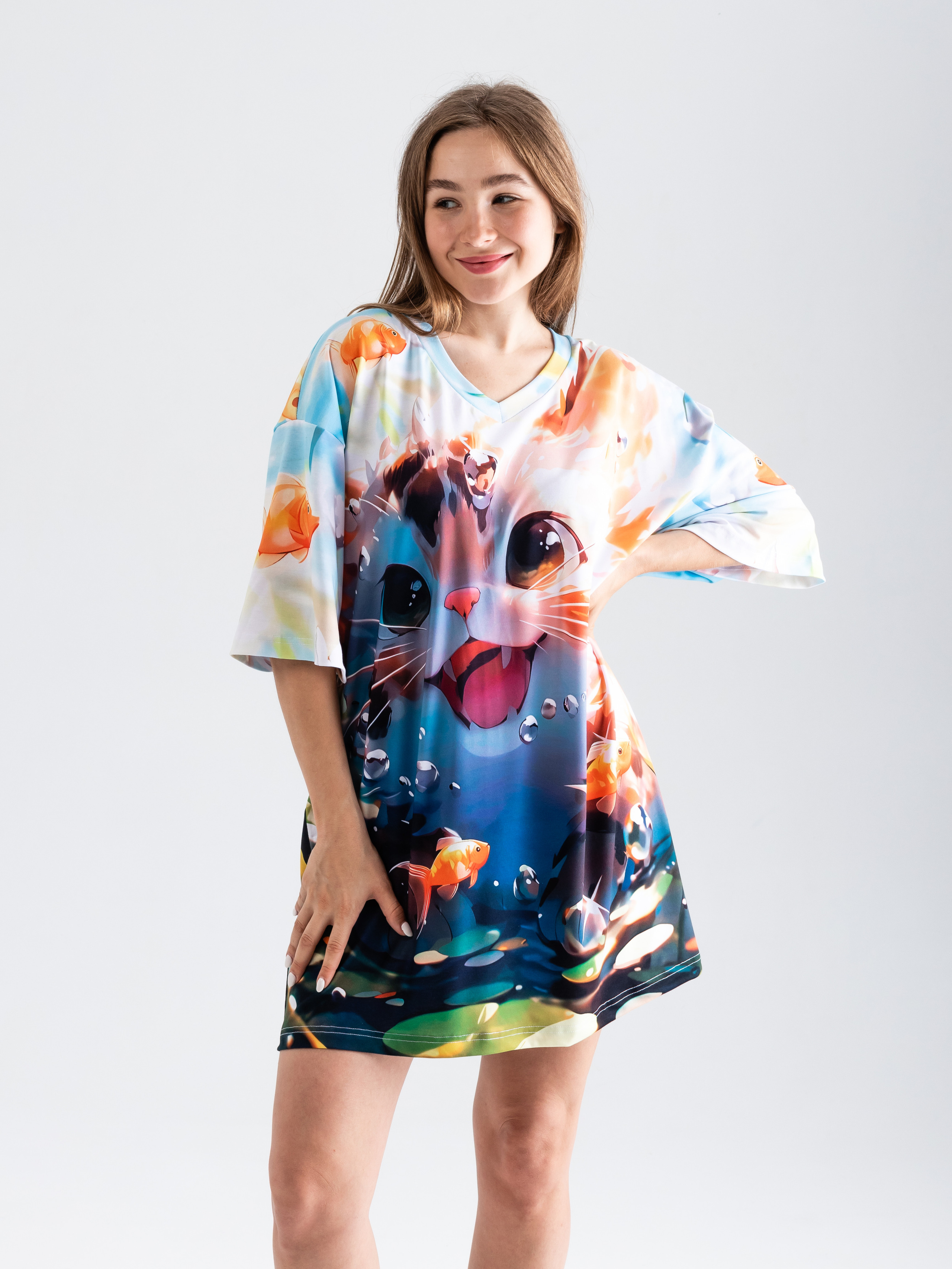 Футболка платье. Фотограф в Краснодаре Арина Кудряшова