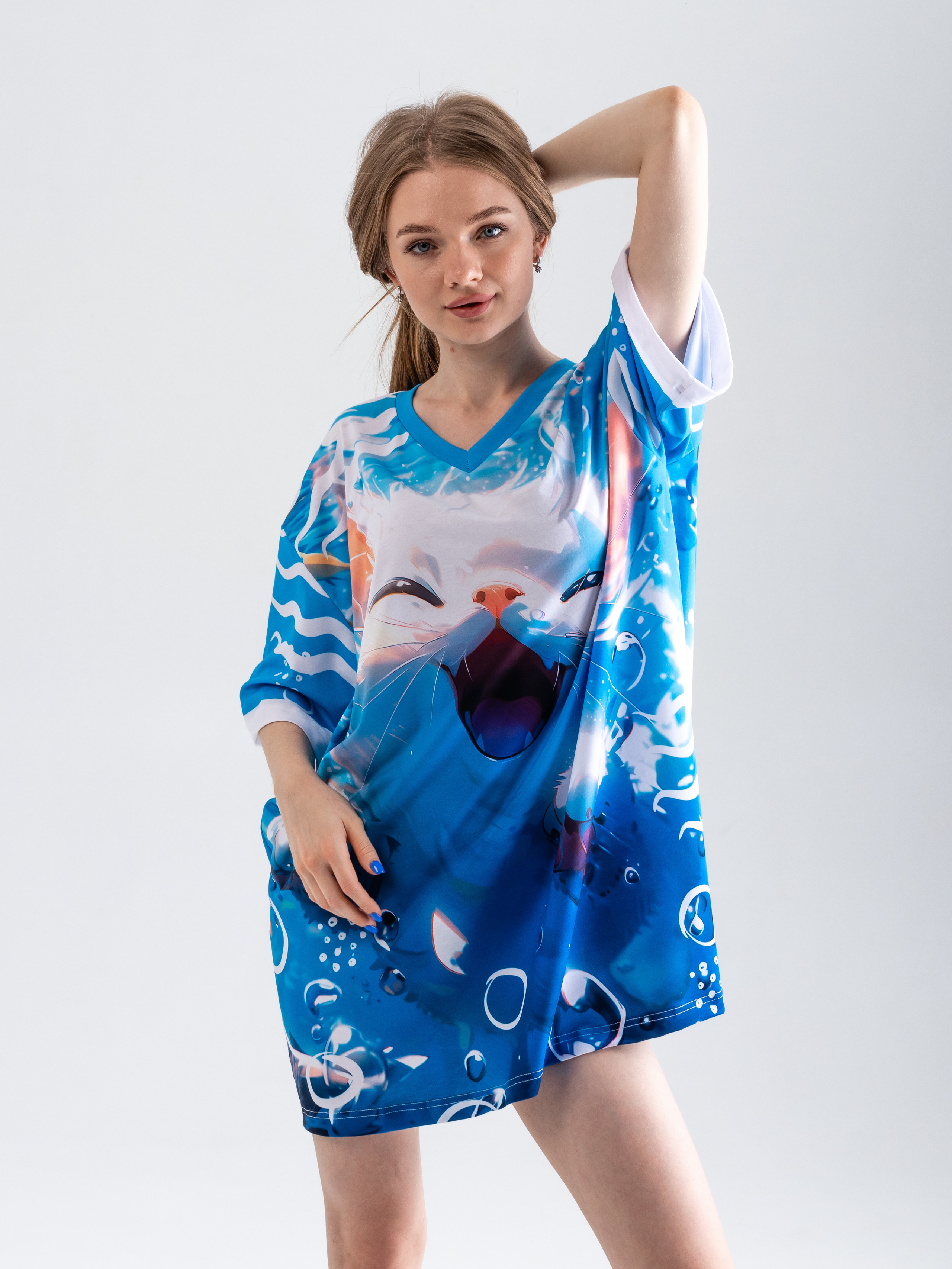 Футболка платье. Фотограф в Краснодаре Арина Кудряшова