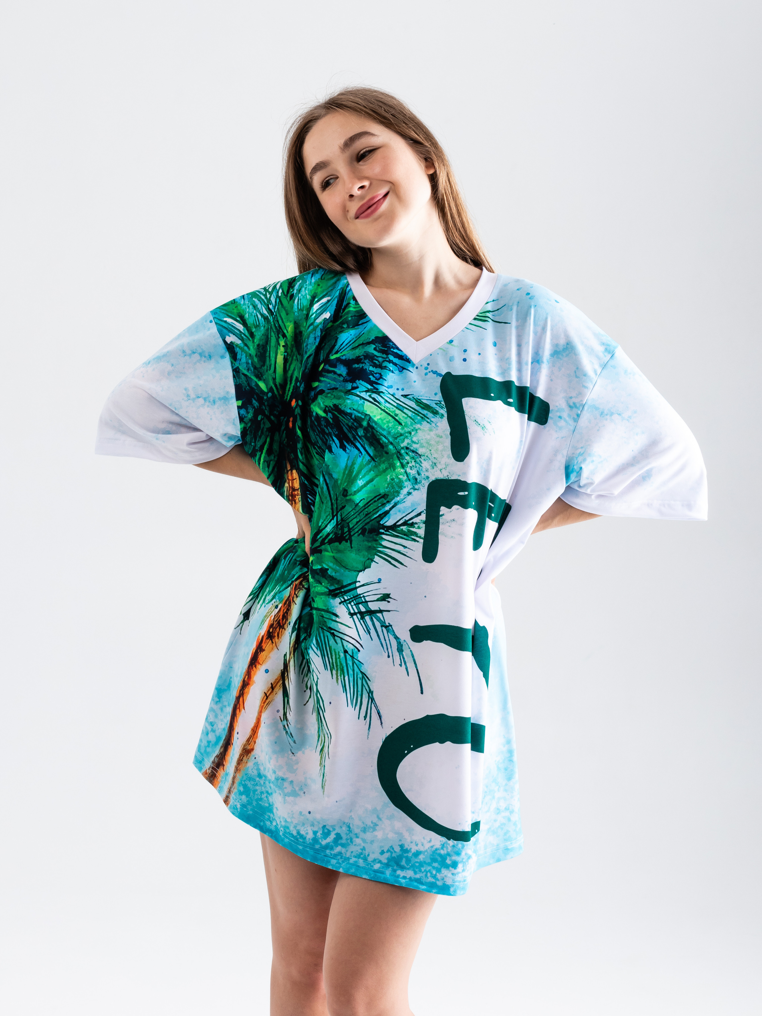 Футболка платье. Фотограф в Краснодаре Арина Кудряшова