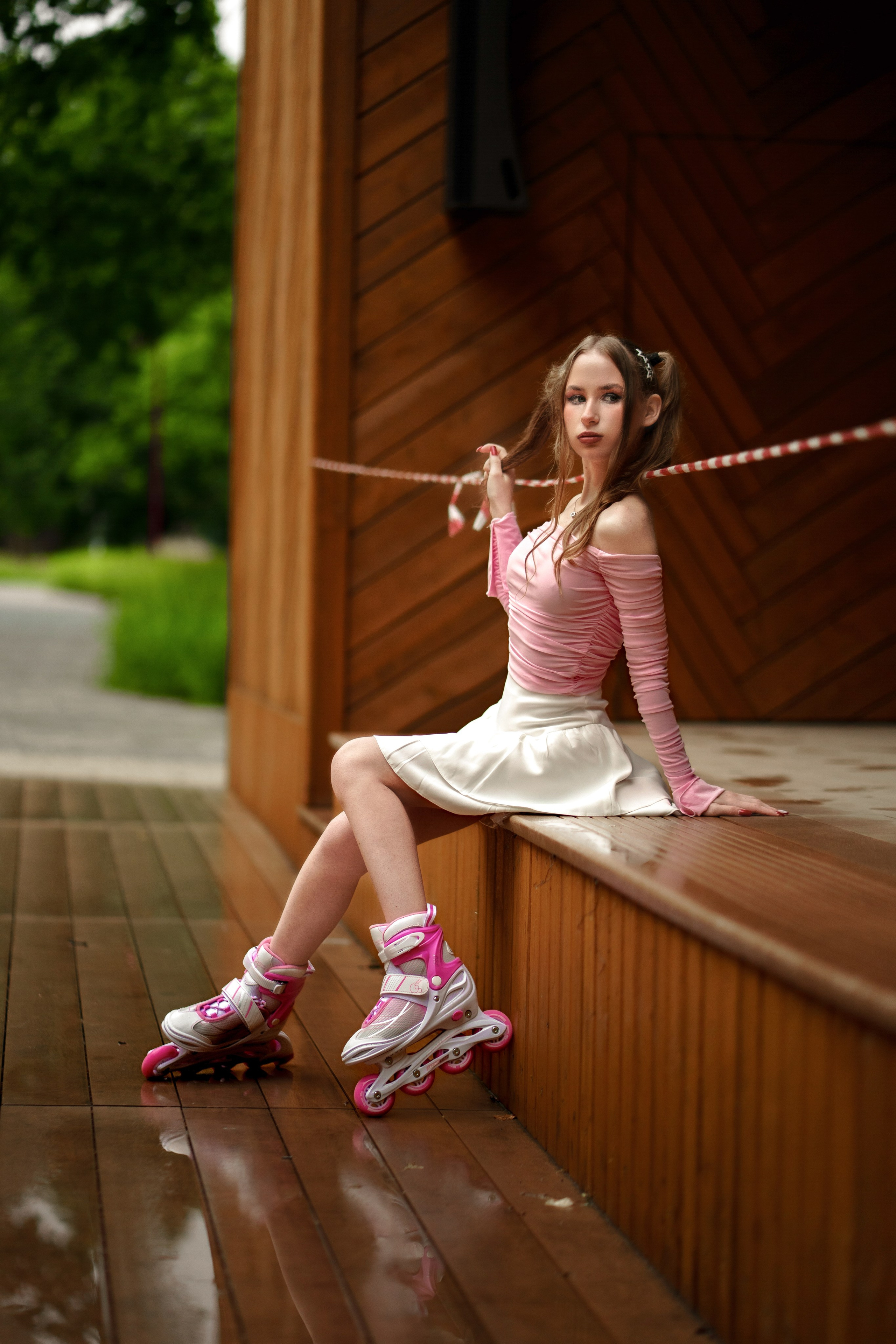 Прогулка на роликах, с куколкой Анютой 🛼. Фотограф Андрей Чеботок (Белгород, Курск, Воронеж, Старый Оскол)