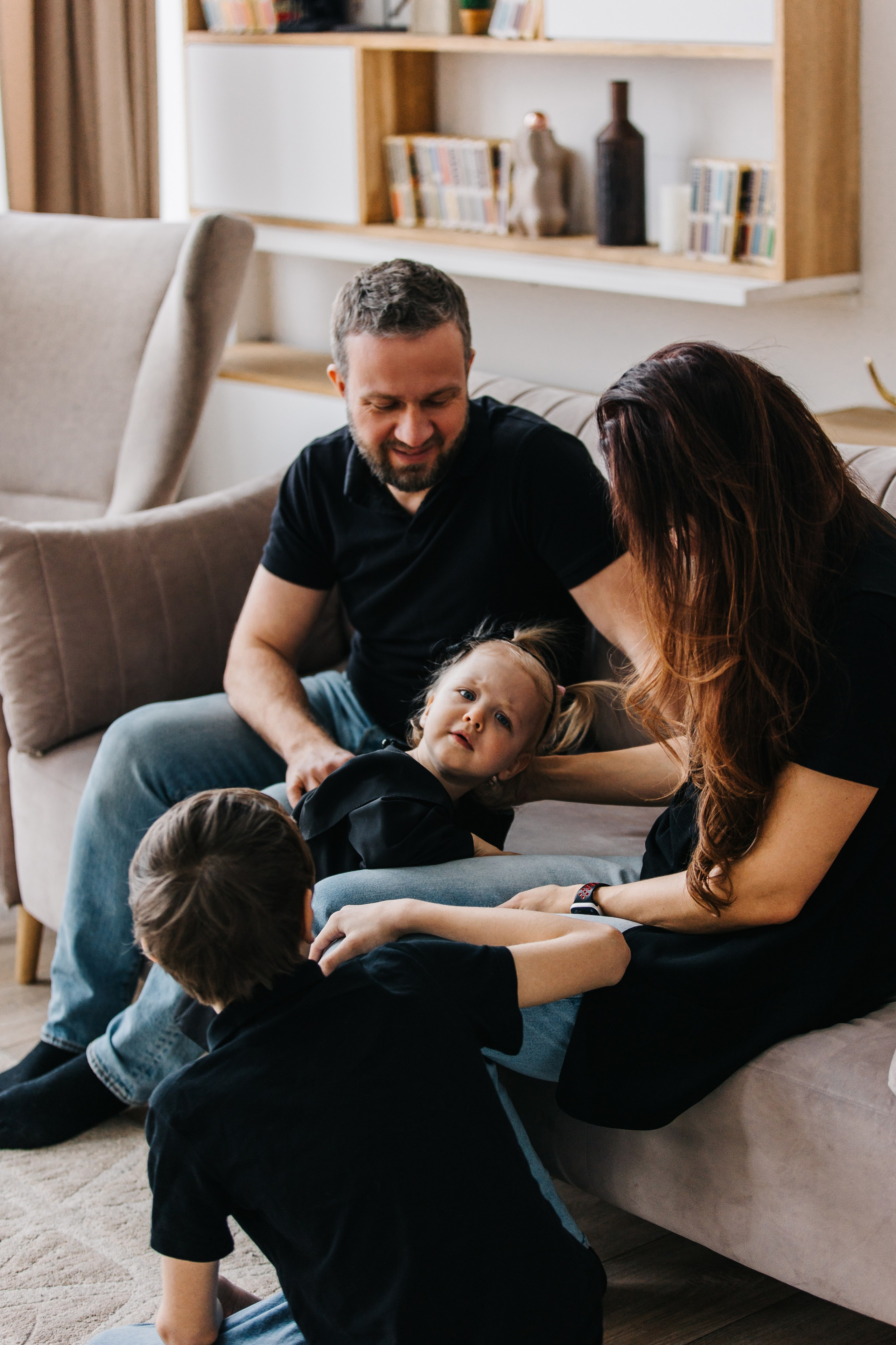 Настя, Леша, Андрей и Милана. Фотограф Харитонова Наталья