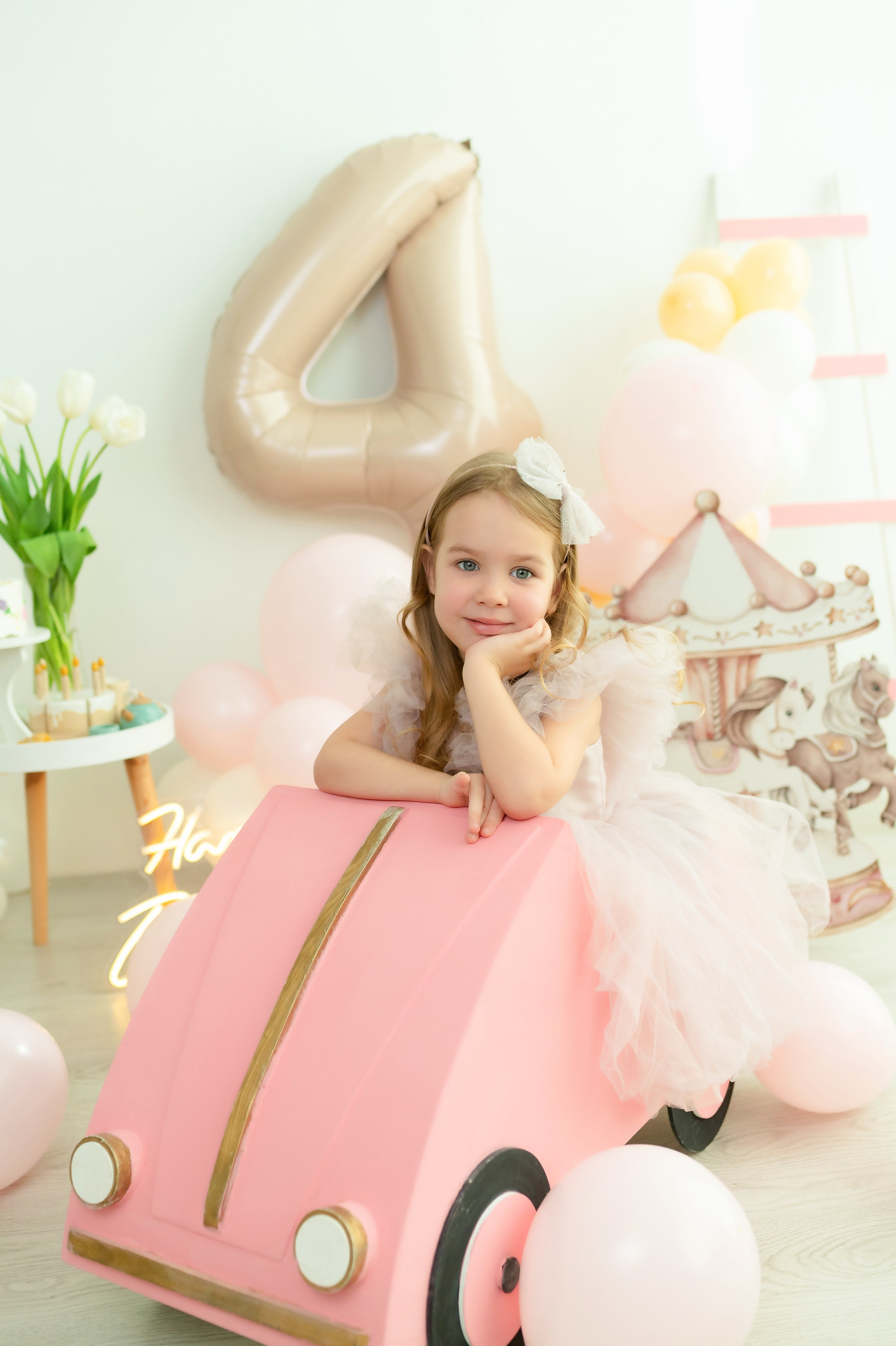 Фотосессия ко Дню Рождения! Алисе — 4 года!. Детский фотограф Ирина Глебова