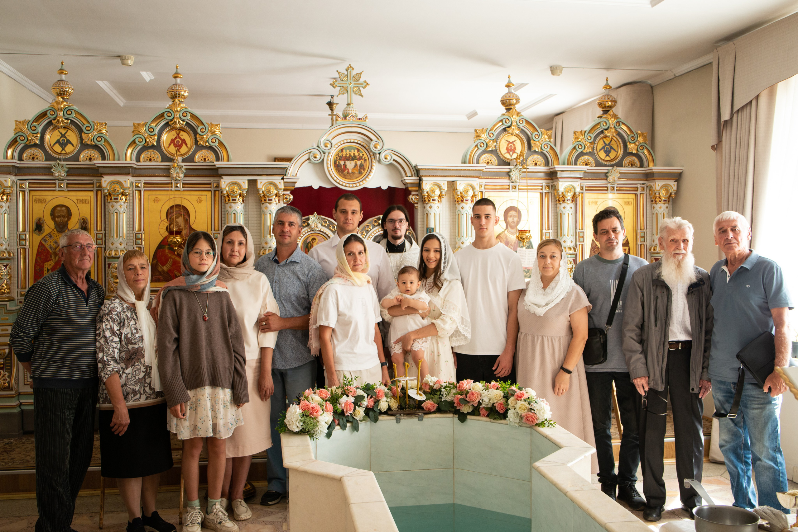 Крещение Вероники. Семейный и детский фотограф в Екатеринбурге Наталия Акимова