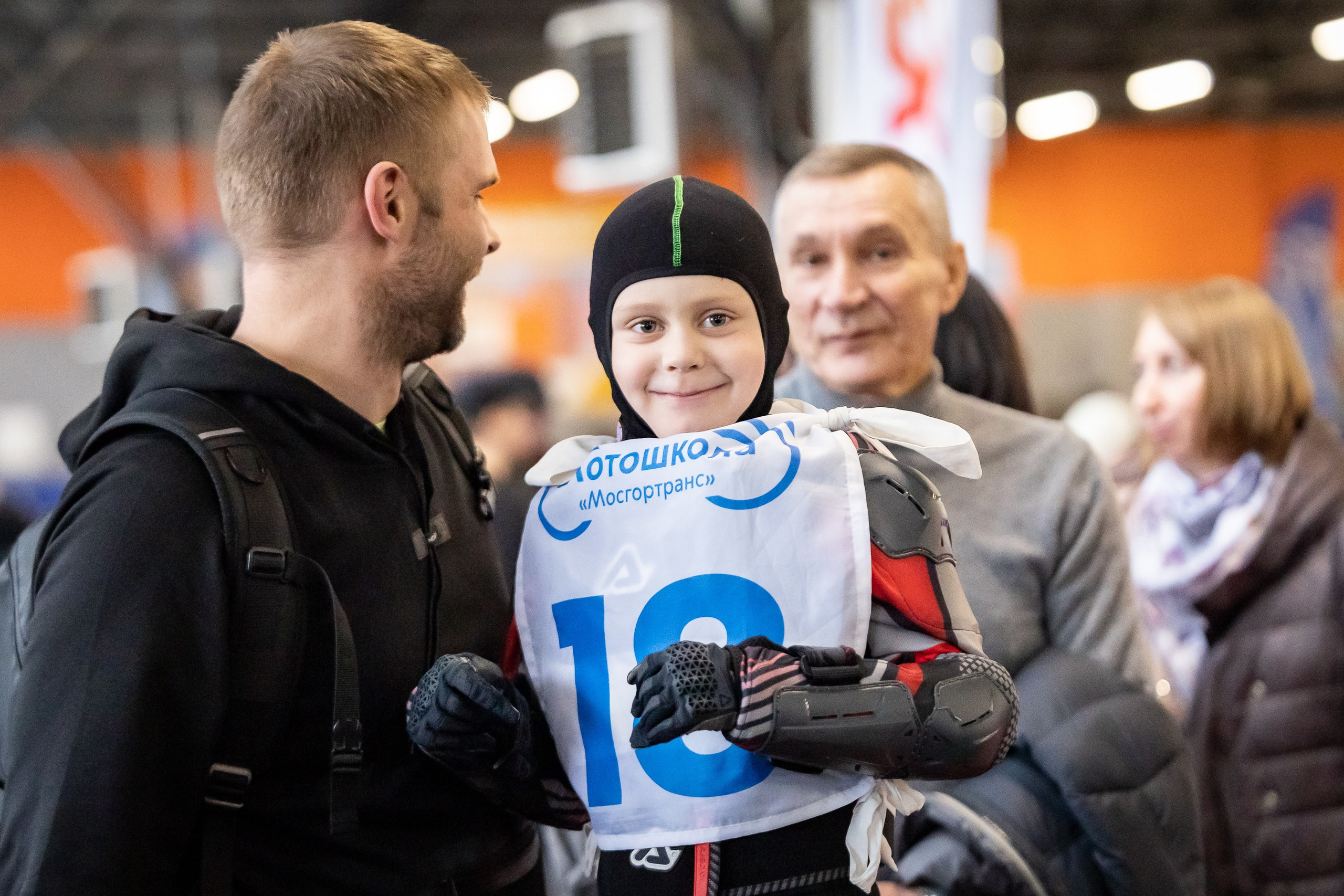 Соревнования в Мотошколе «Мосгортранс». Фотограф Владимир Охрименко