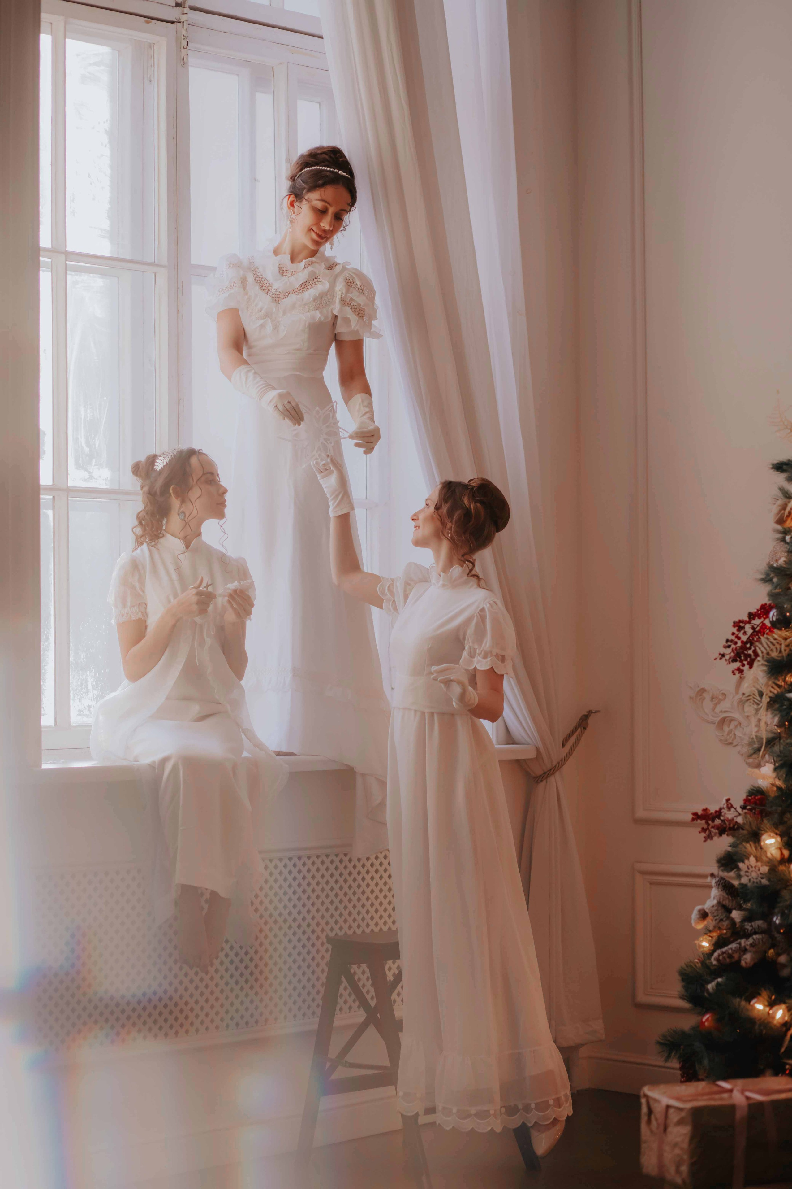 Рождественские истории. Художественная винтажная фотография