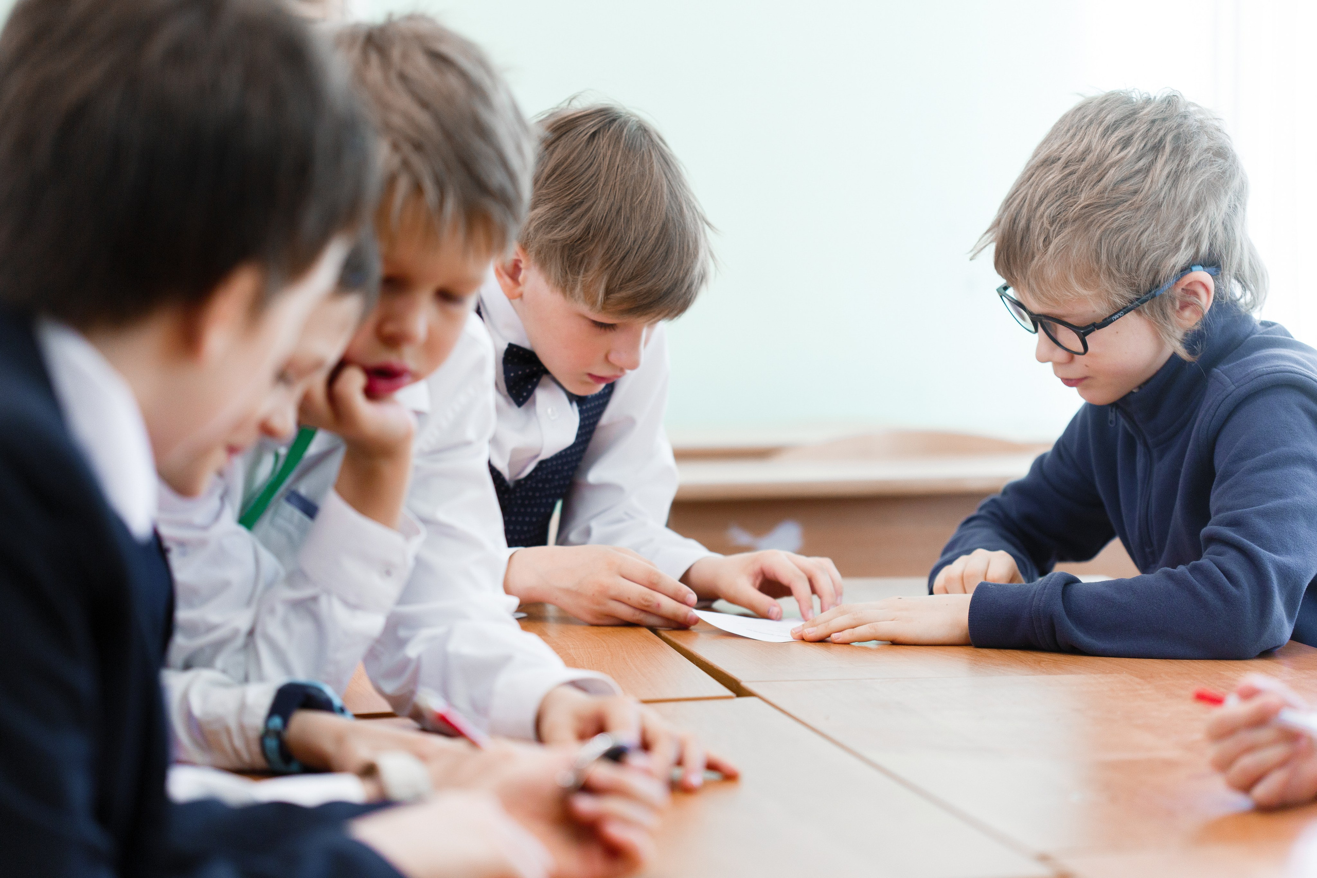 Школьная фотосъемка 3-го класса. Репортажный фотограф Борис Геер