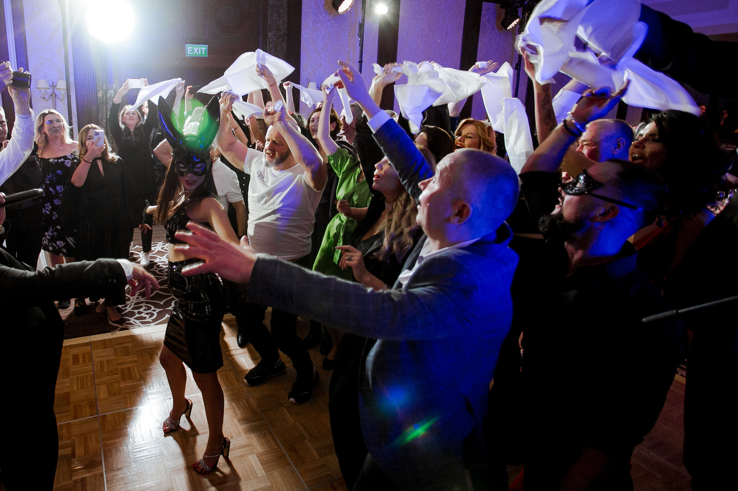 Фотосъемка новогоднего корпоратива компании CD. Репортажный фотограф Борис Геер