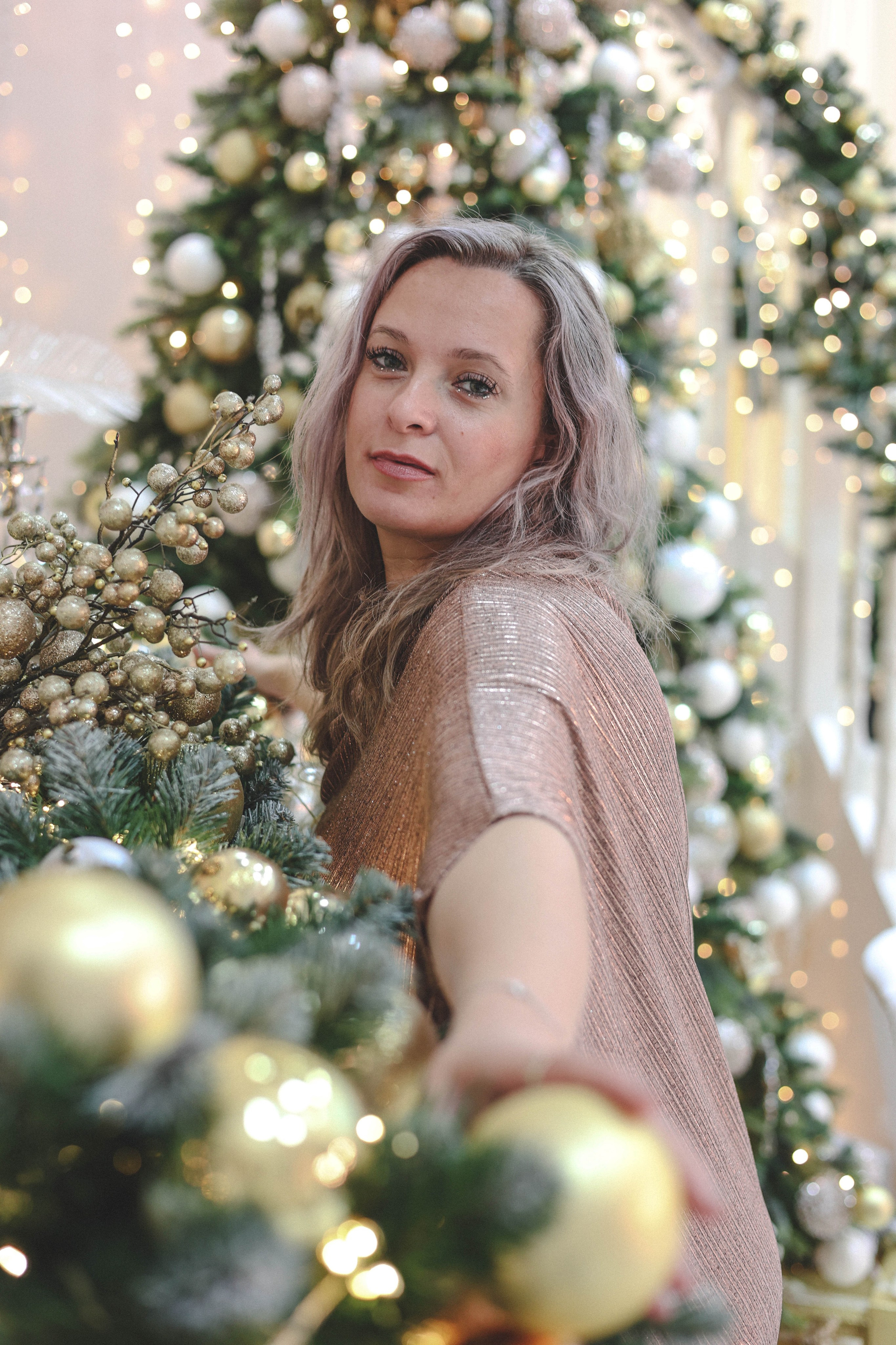 Новогодняя история «Ирина и ее семья». Фотограф в Москве Анастасия Калинина