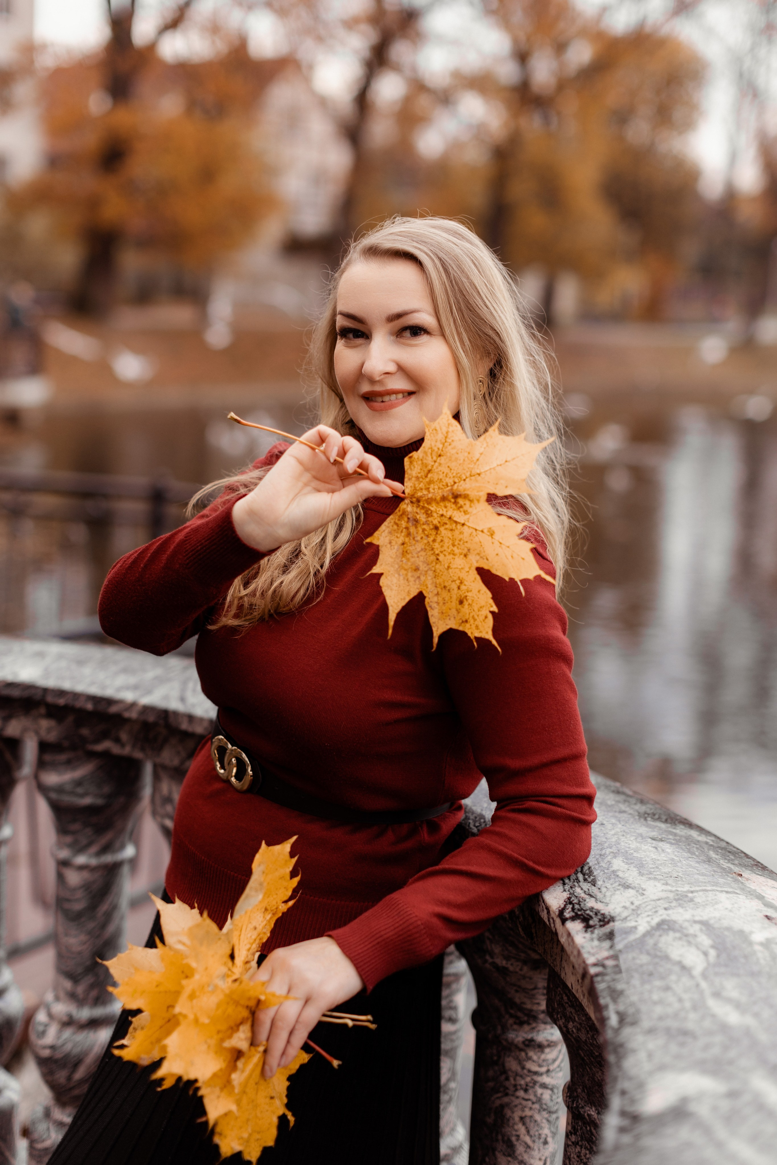 Прогулка по Амалиенау осень. Фотограф в Калининграде свадебная фотография, репортажная, фотосессии