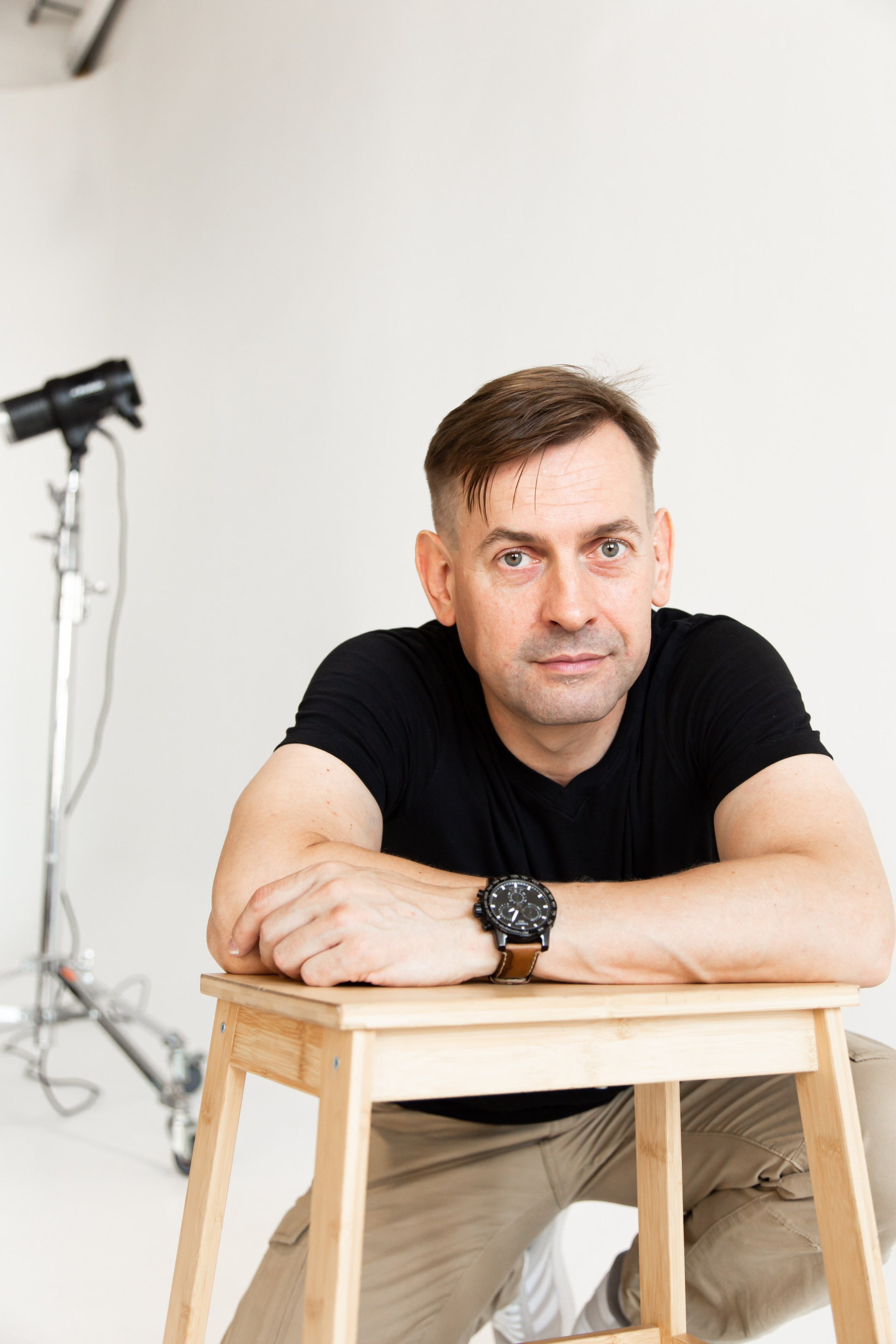 Мужской портрет. Фотограф Юлия Ржевская [Москва]