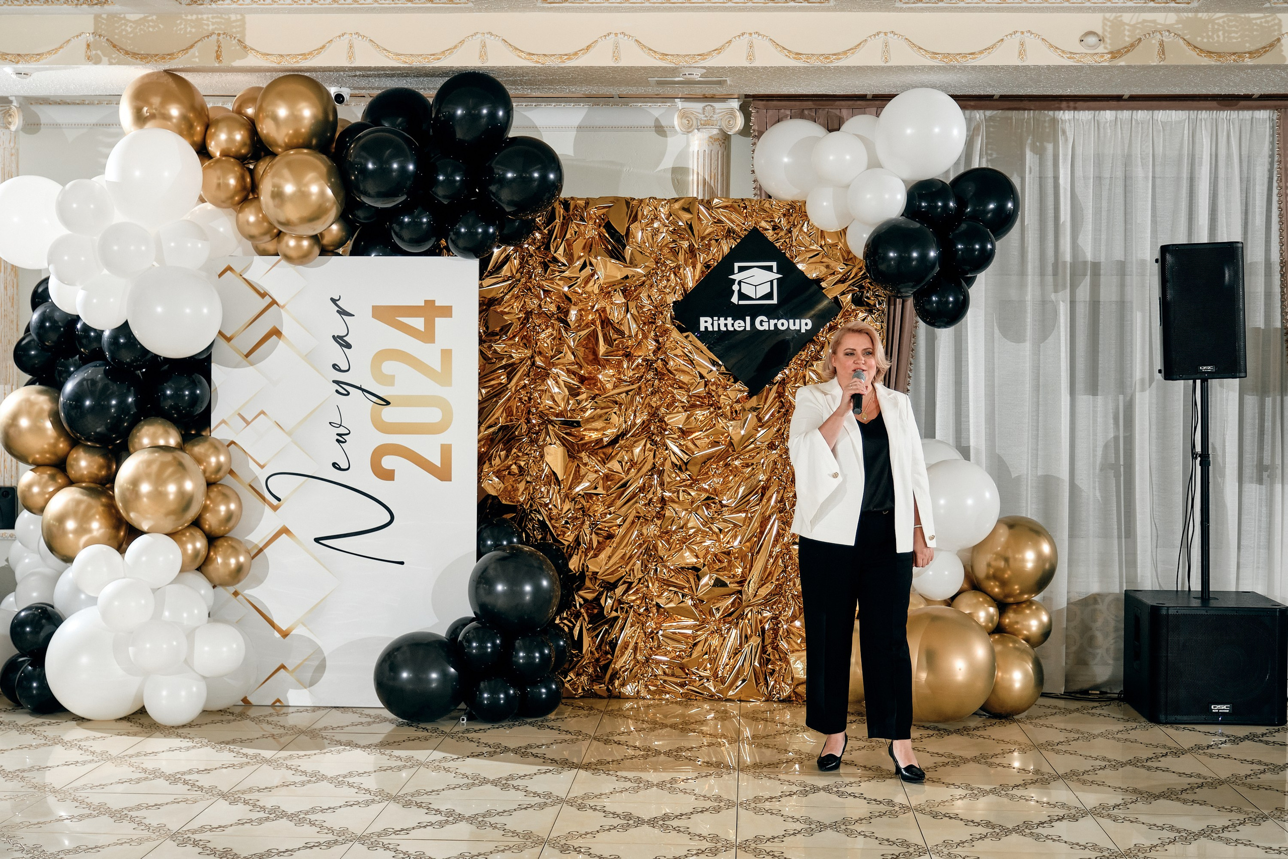 NEW YEAR PARTY для группы компаний RittelScool. Event агентство PAPRIKA в Екатеринбурге