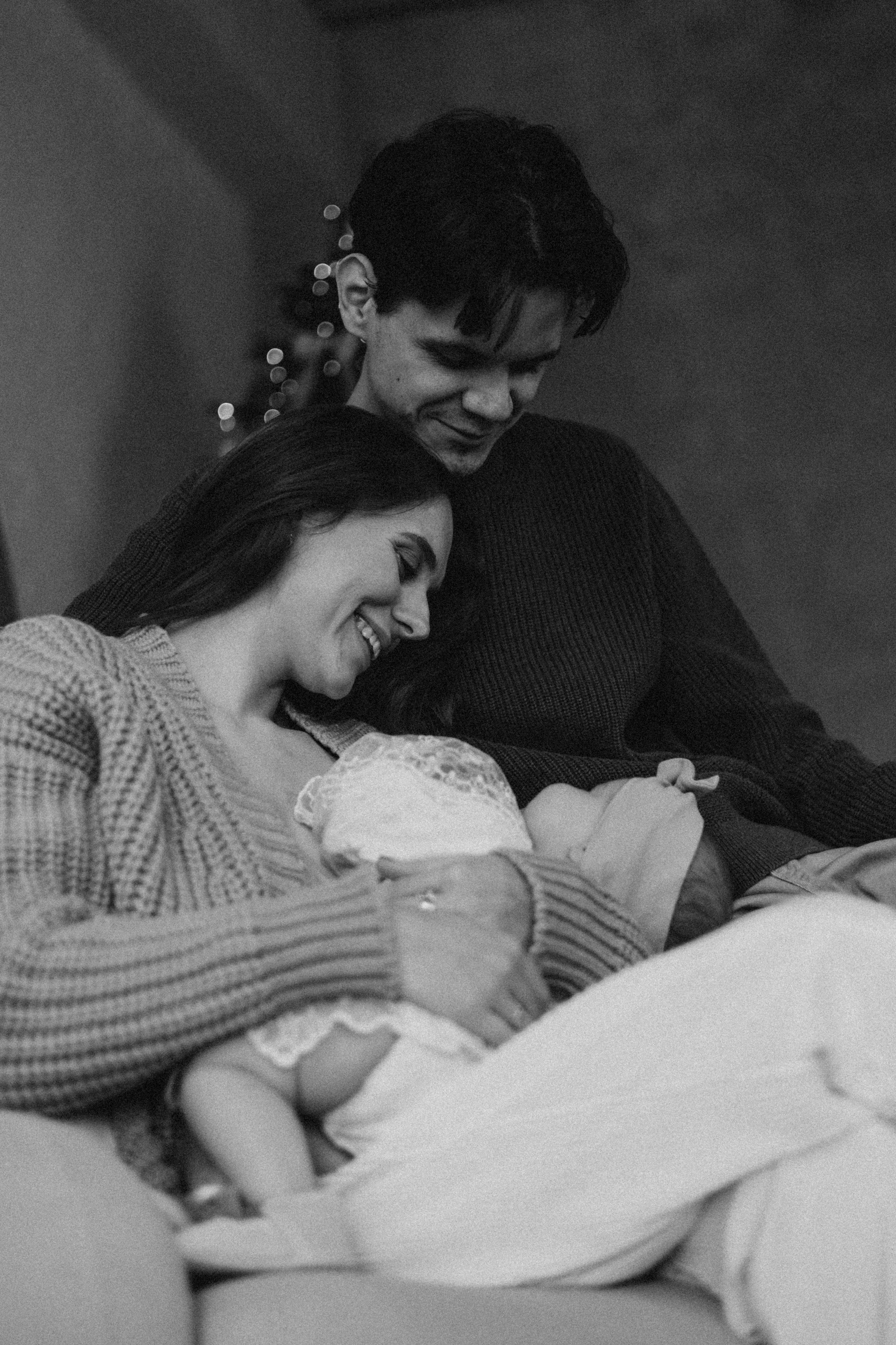 Никита, Леся и маленькая Маша. Семейный фотограф в Красноярске Екатерина Гайнутдинова