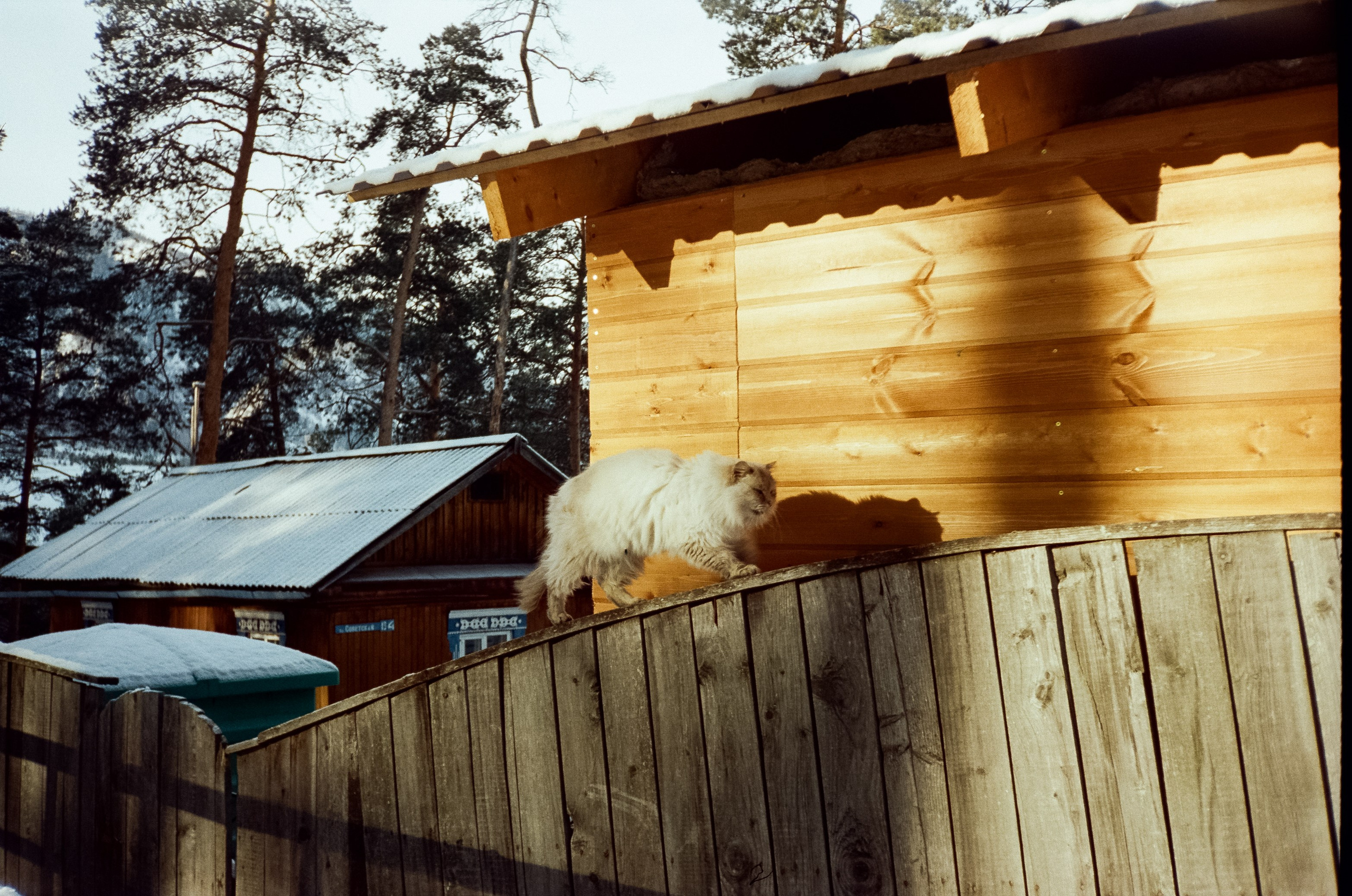 Остров Патмос зимой. Подвесной мост, льды и скалы. Фотограф-документалист Мария Осокина
