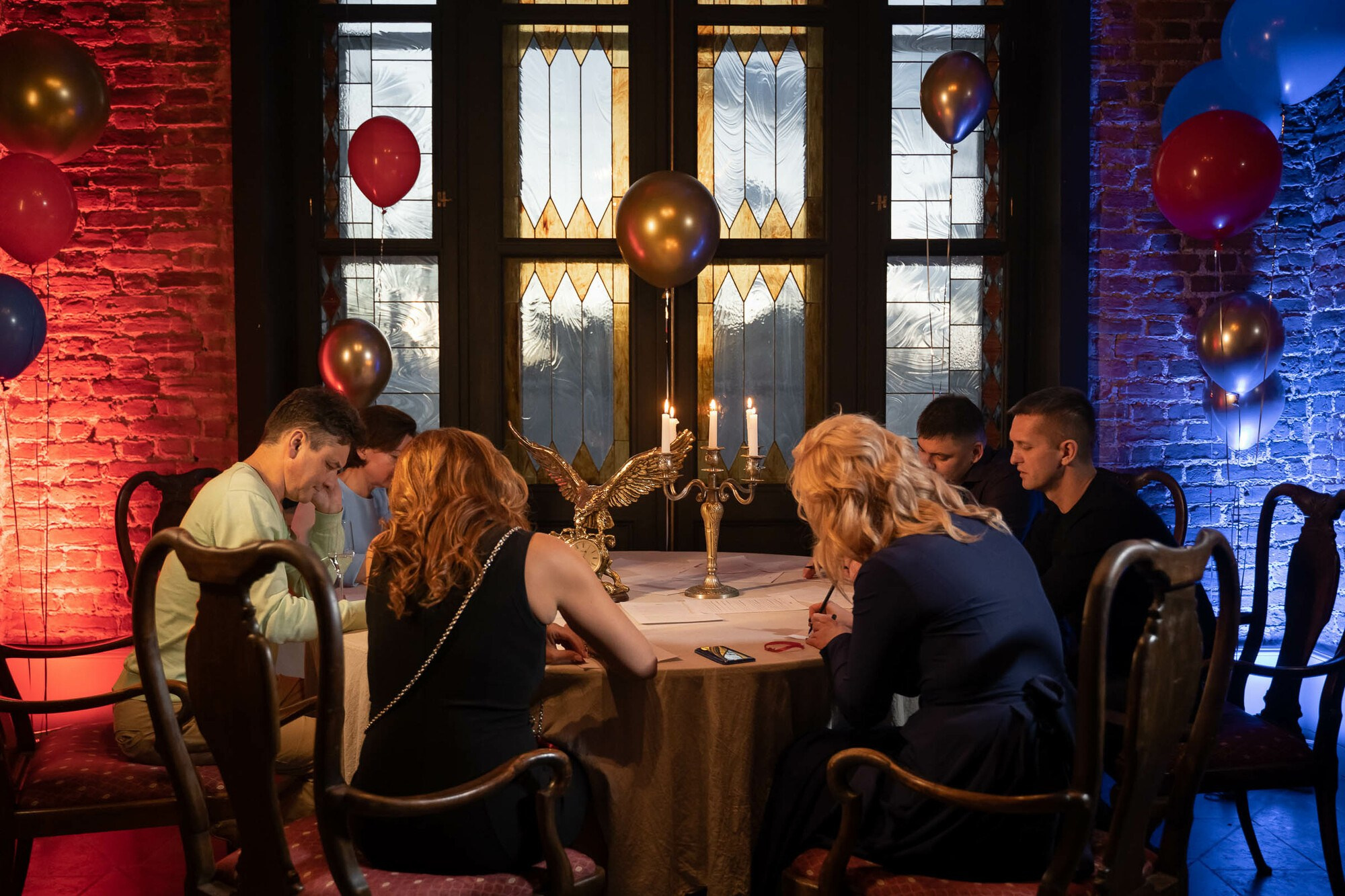 День рождения Юлии в замке БИП. Свадебный фотограф в Санкт-Петербурге и Москве Андрей Нестеров