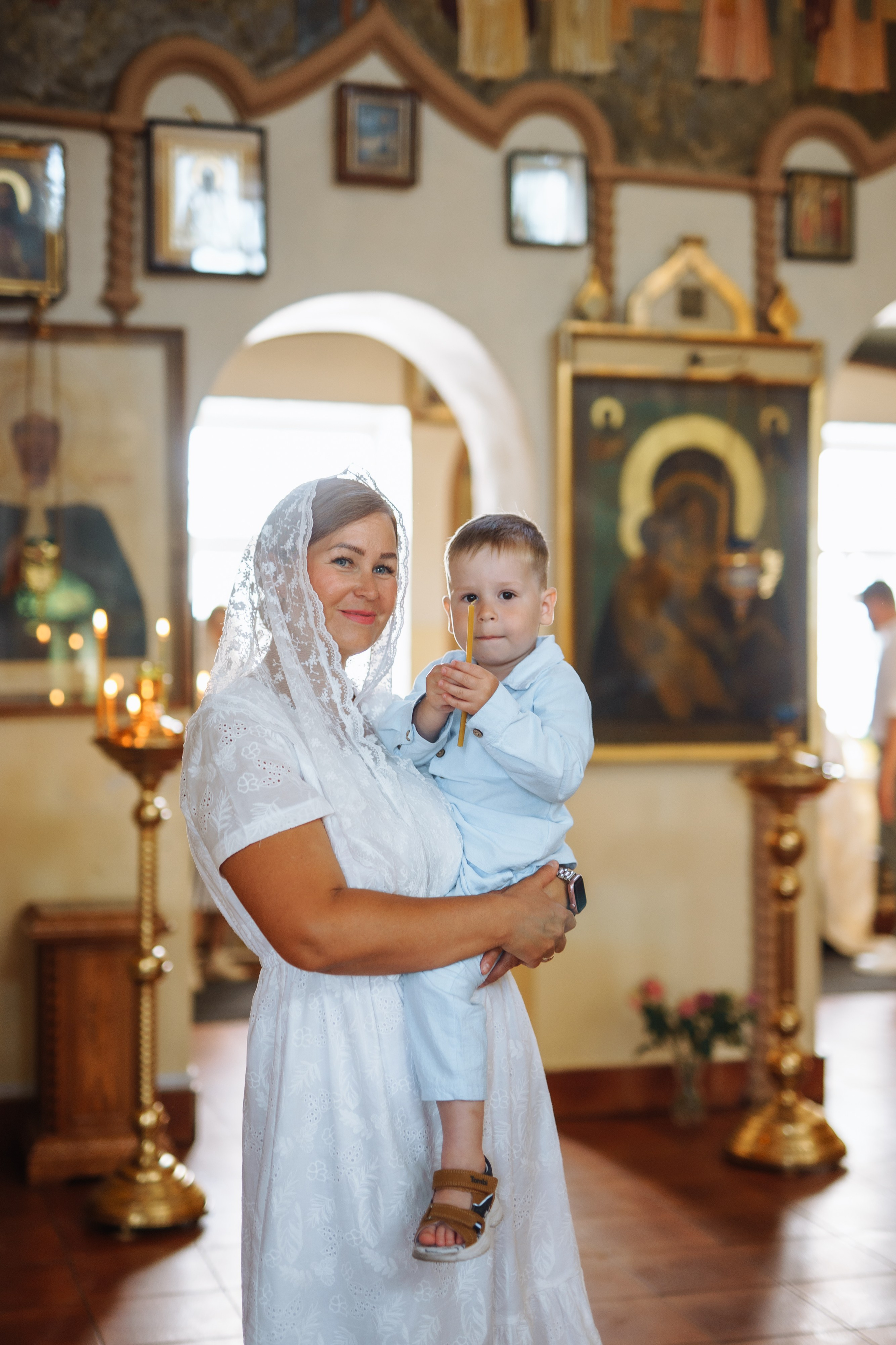 Таинство крещения 2024. Свадебный и семейный фотограф Марина Лежнева, г. Уфа