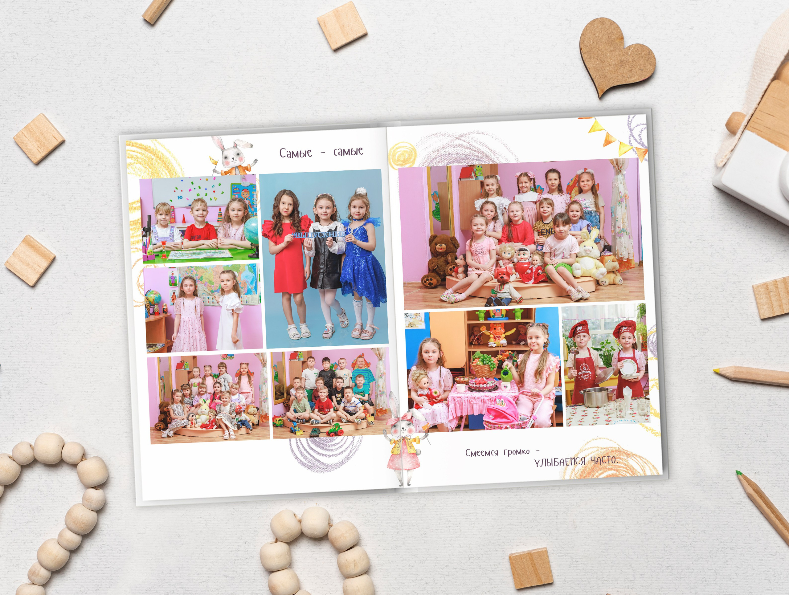 Выпускные альбомы для детского сада. Олеся Пучковская фотограф, Белогорск, Амурская область