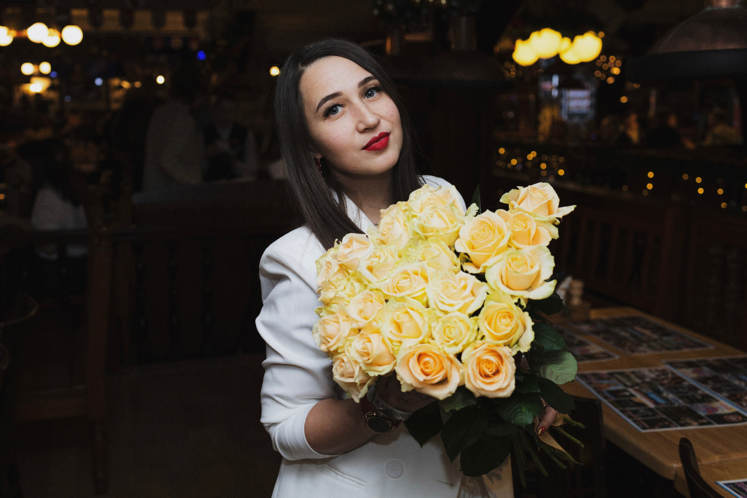 Для Юлии | день рождения в ресторане 🌹. Портретный фотограф в Новосибирске