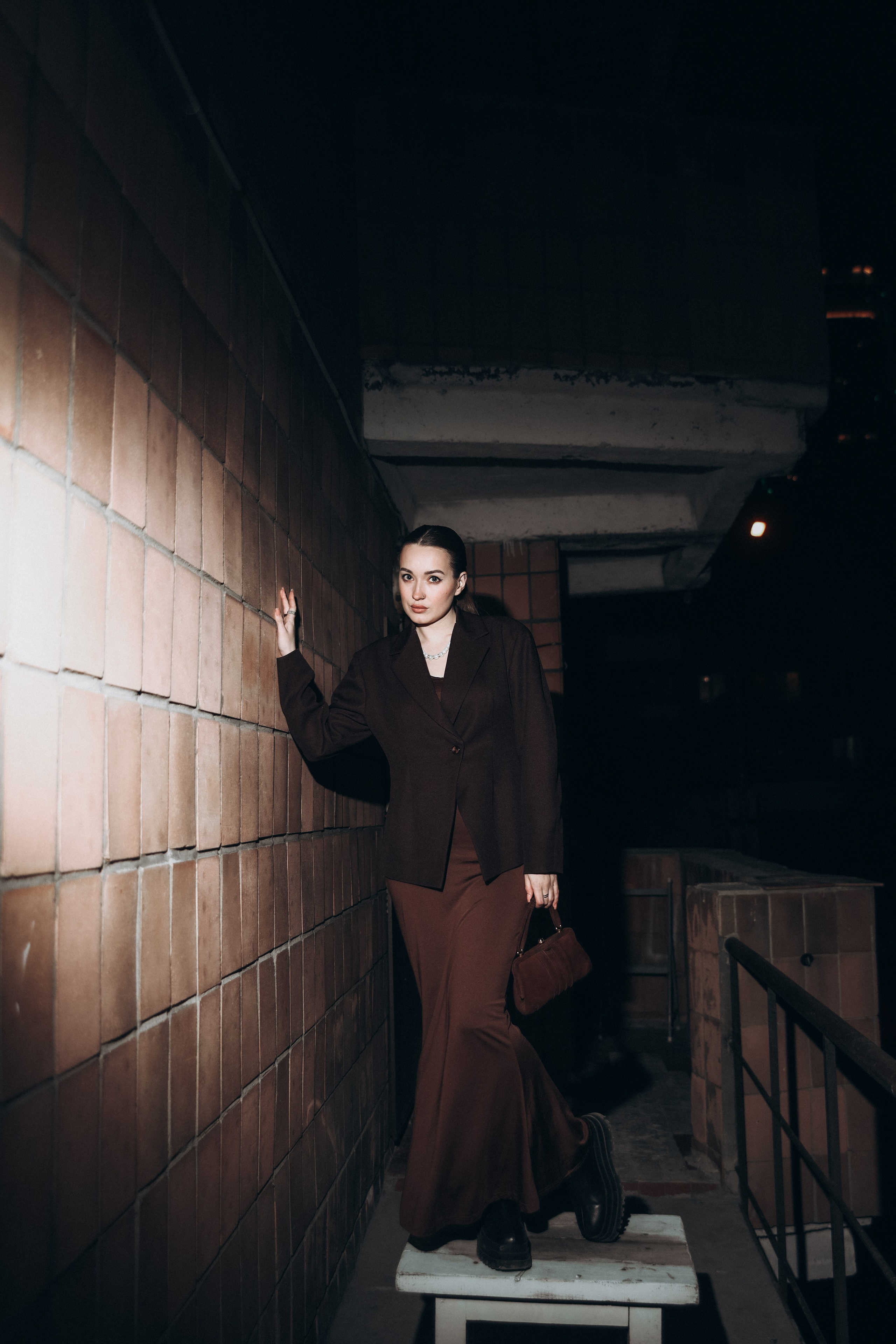 Ночная прогулки. Индивидуальный фотограф Новосибирск Настя