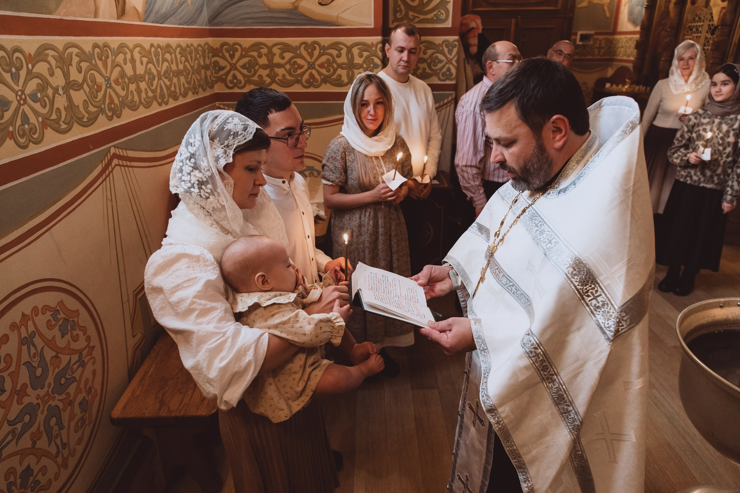 Таинство Крещения Николь в Гефсиманском Черниговском ските. Детский и семейный фотограф в Пушкино, Мытищи, Москва Сергеева Светлана