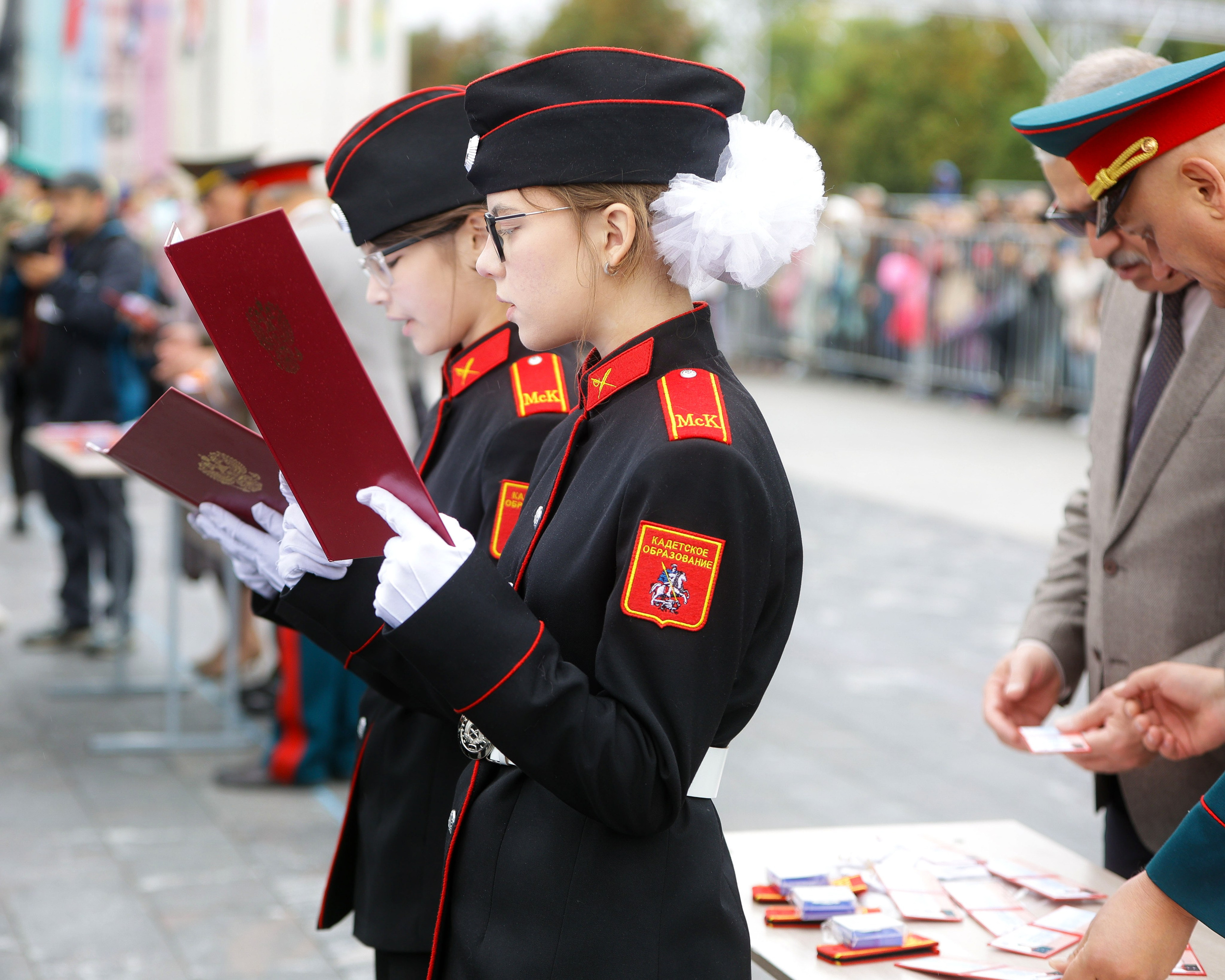 Посвящению в кадеты в Первом Московском кадетском корпусе, Дипломатической кадетской школы. Выпускные альбомы и школьный фотограф в Подольске, Троицке, Щербинке, Москве и Московской области