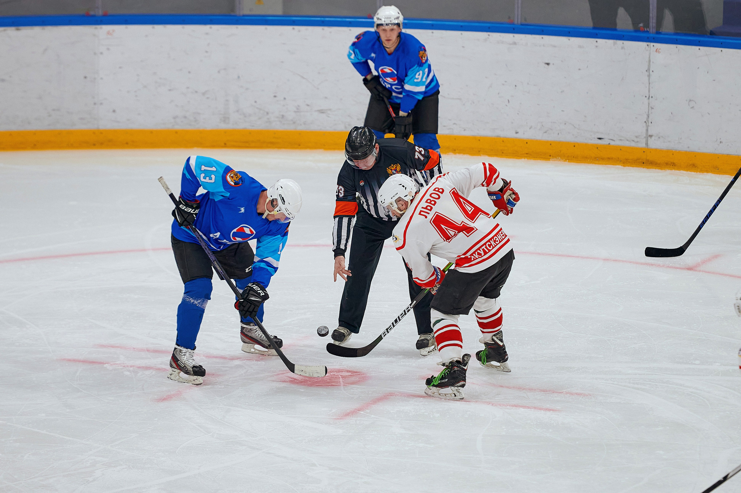 Портфолио репортажной фотосъёмки: Кристалл арена — Хоккей — РусГидро. Фотограф Яковлев Роман — Красноярск