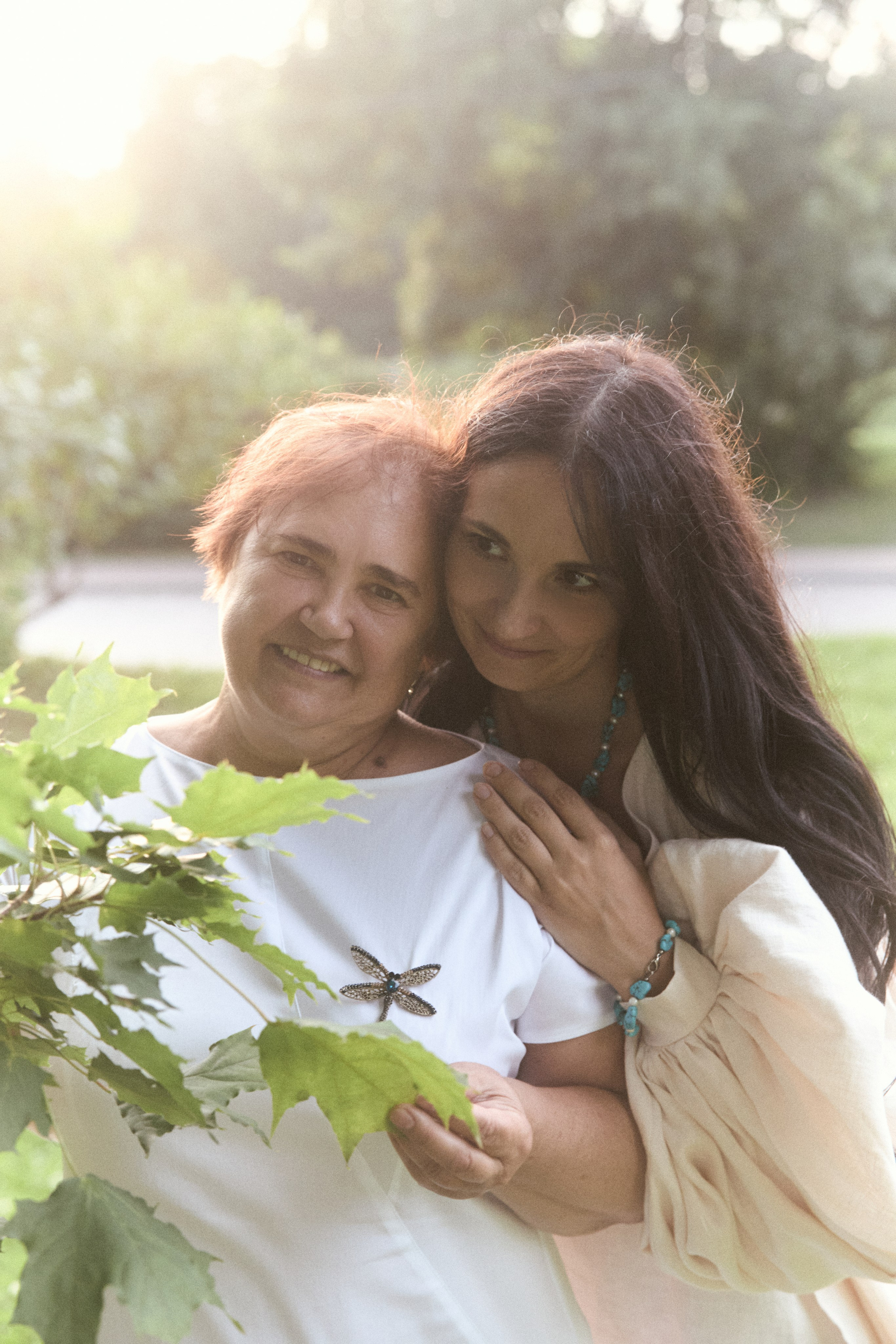 Аня и ее мама. Семейный и детский фотограф Юлия Шох