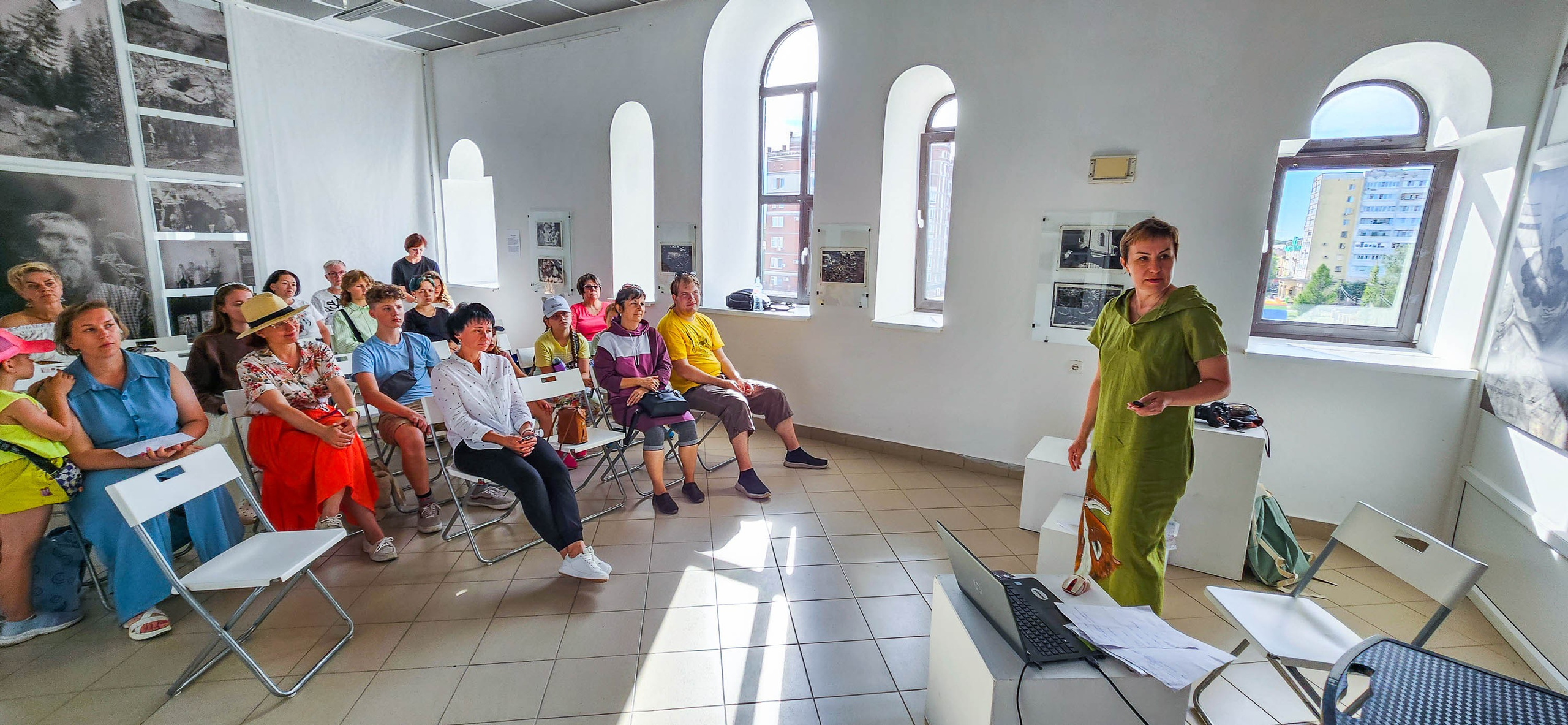 Моя творческая встреча в «Башне», посвященная проекту «Они смотрят в небо». Фотограф в Москве Татьяна Макотра