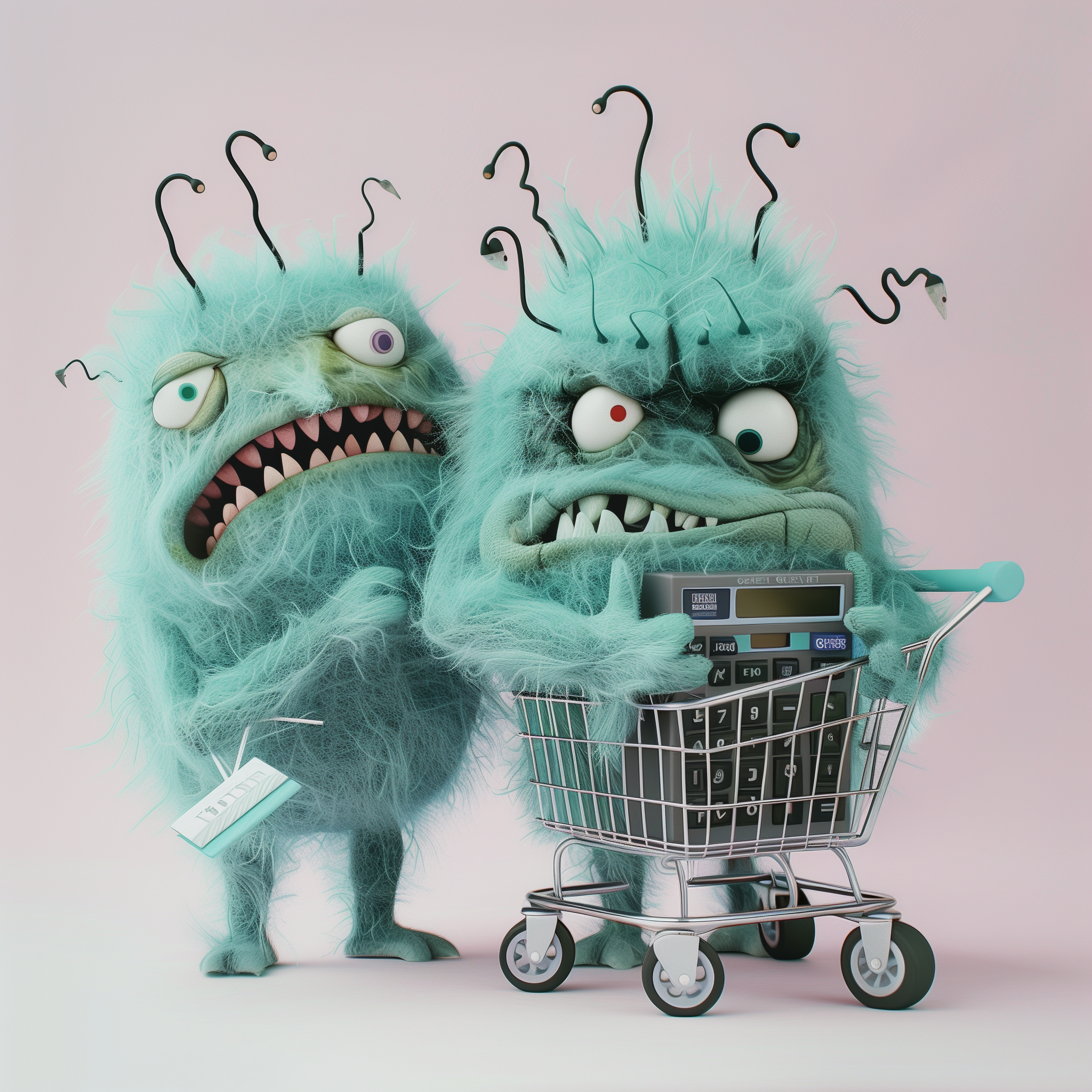 Детские иллюстрации «Монстрики». AI-художник, контентмейкер, режиссёр Наталия Жданович