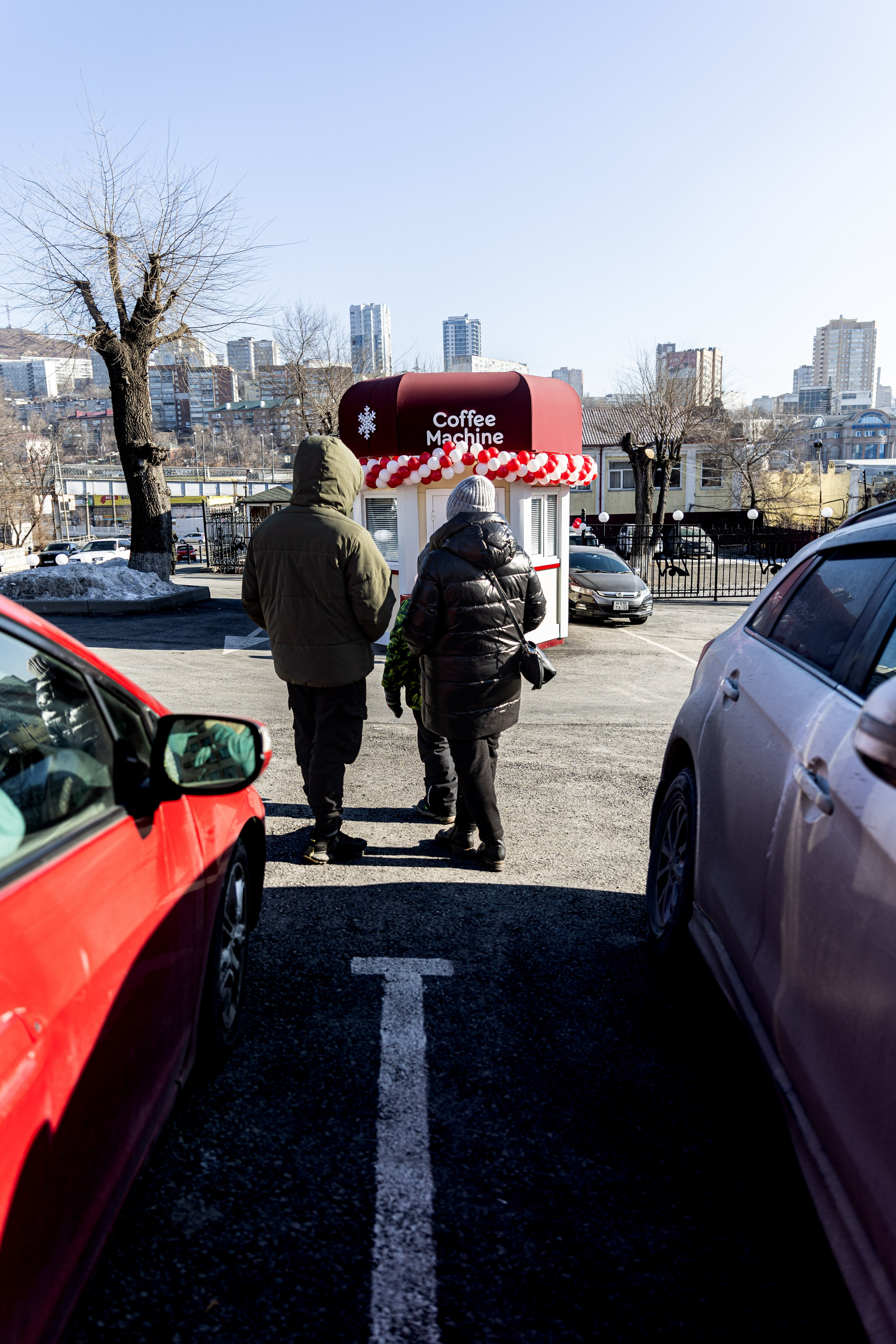 Открытие автокафе Coffee Machine