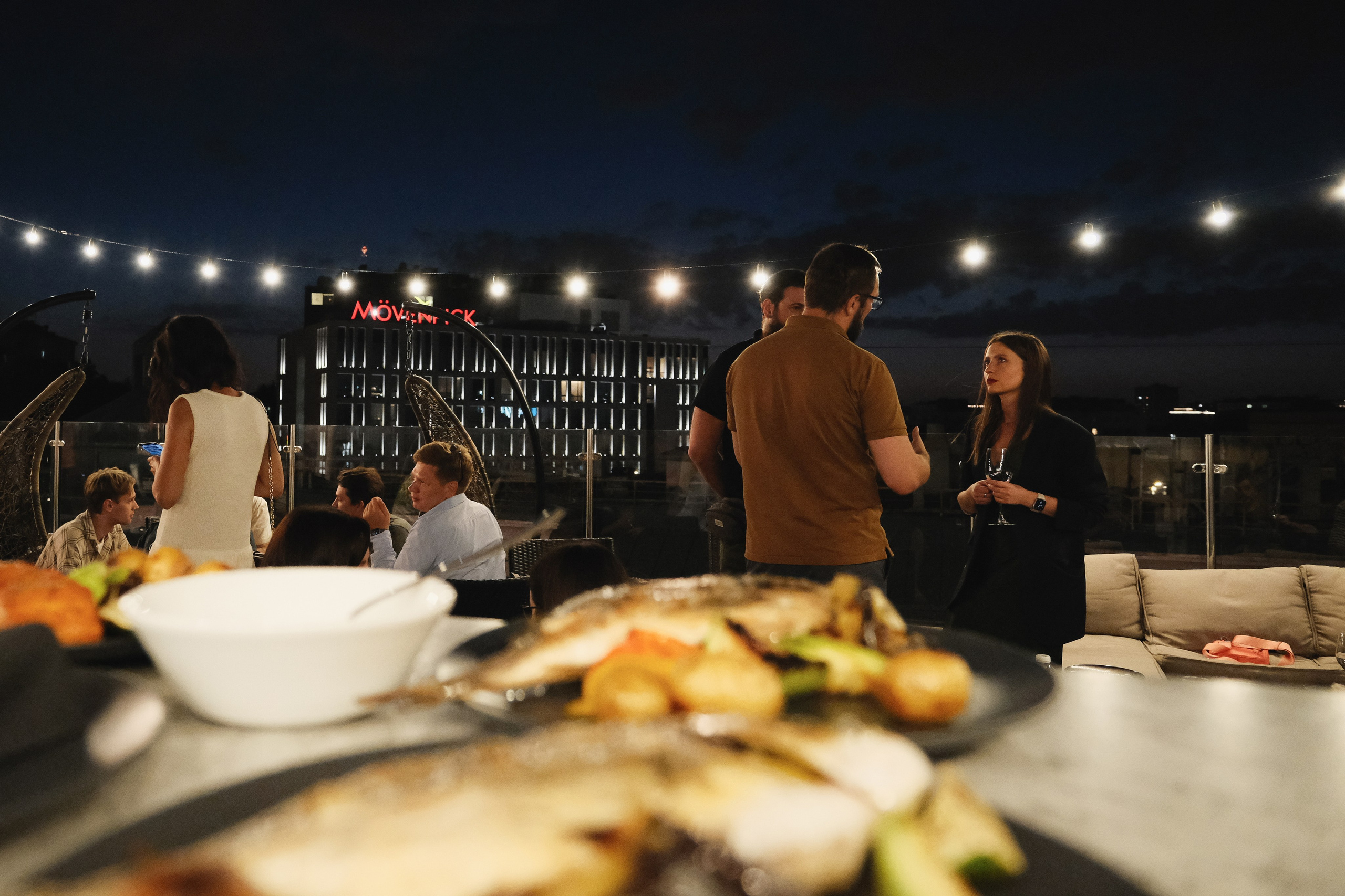Вечеринка на крыше в Москве. Фотограф Михаил Ерохин | Москва