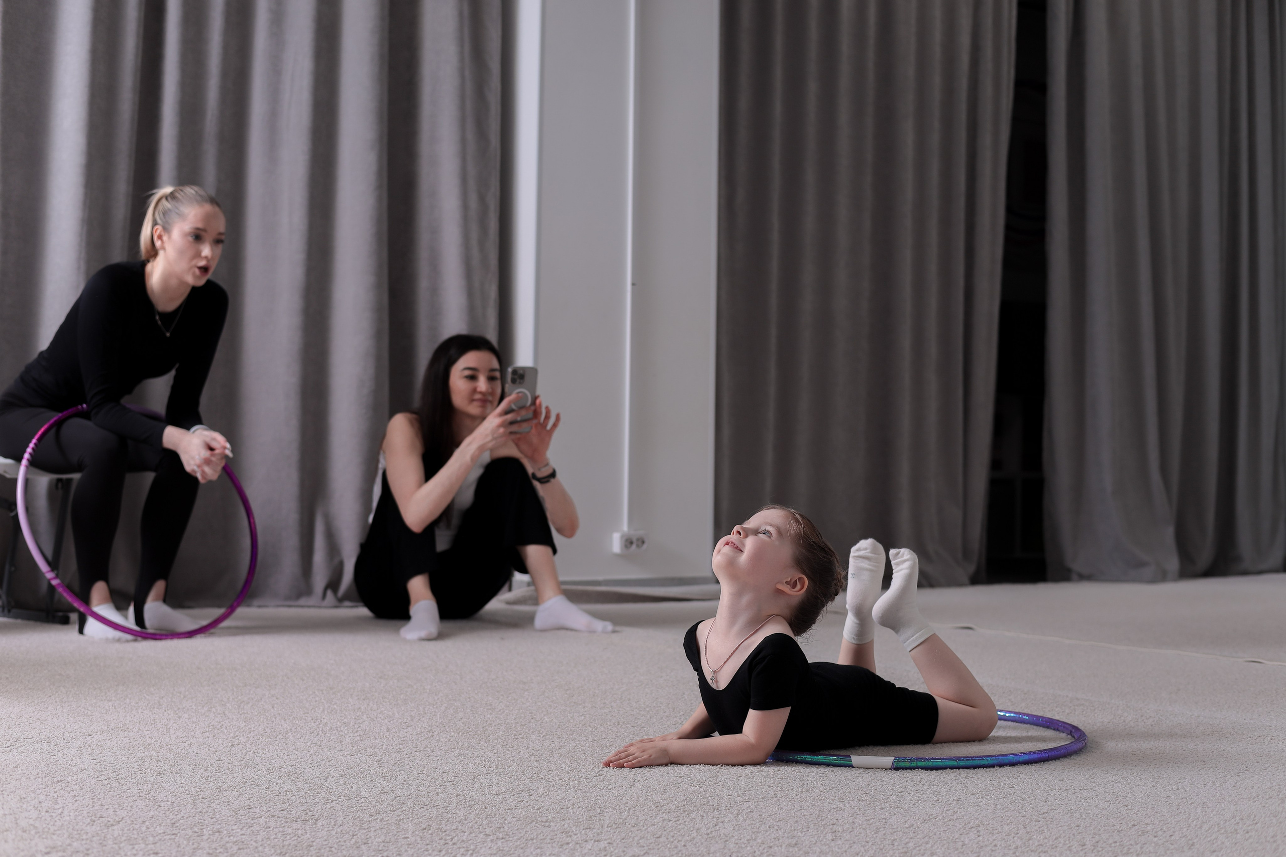 Открытый урок гимнастика. Фотограф Надршина Лилия