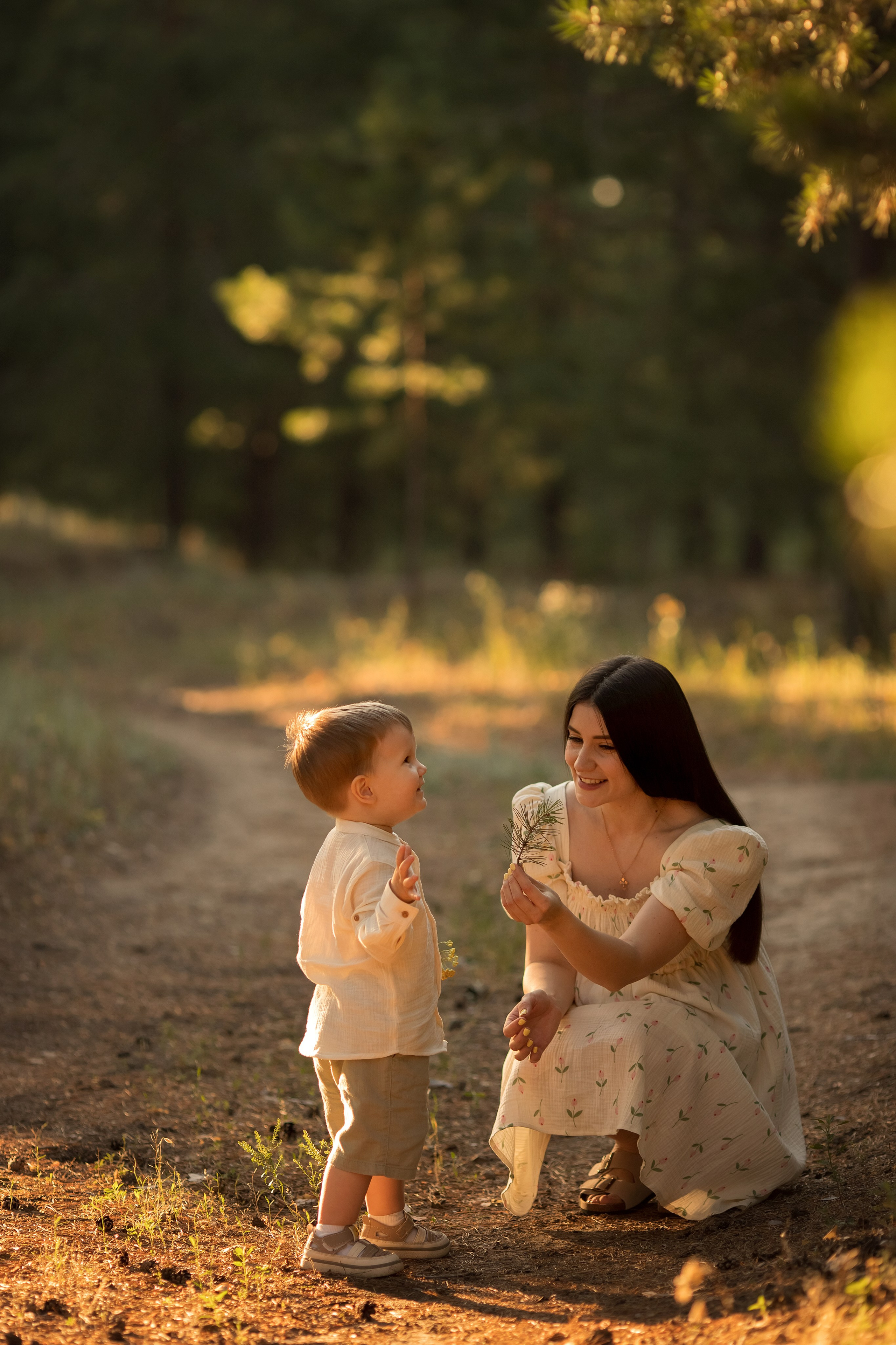 Солнечный лес. Семейный и детский фотограф в Саратове Полина Коткина