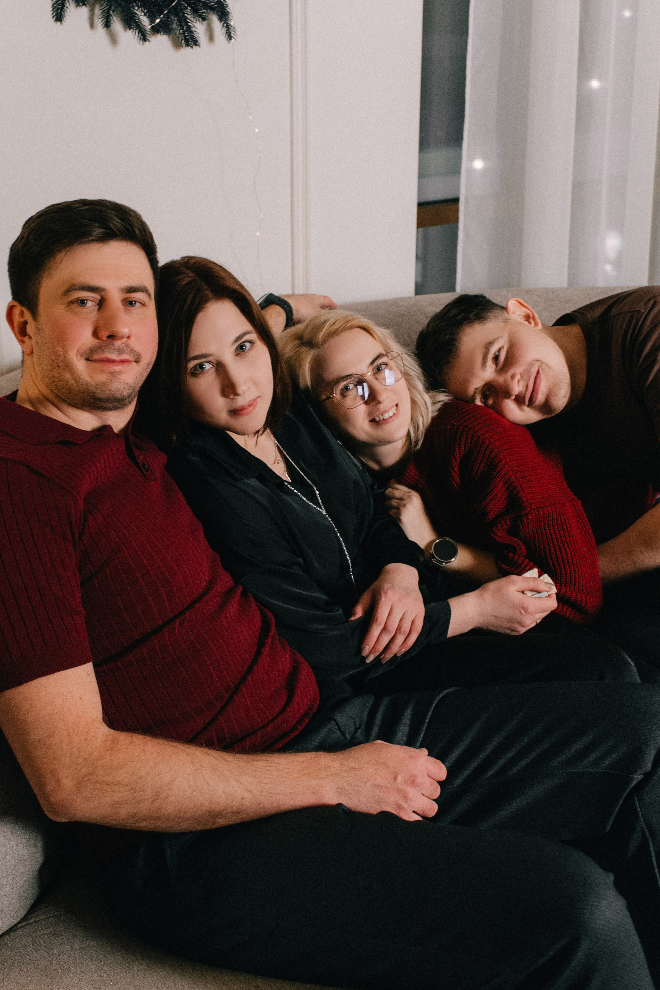 Шестаковы и Корытко. Barhat. Новогоднее. Фотограф в Челябинске Любовь Денисенко