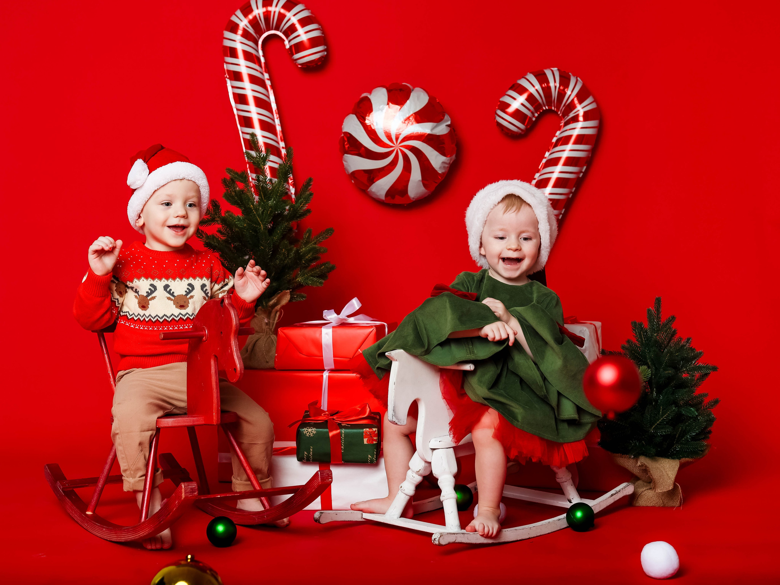 Новогодняя фотосессия на годик, два и три!. Семейный и детский фотограф Москва Елена Екимова 8926-895-38-86