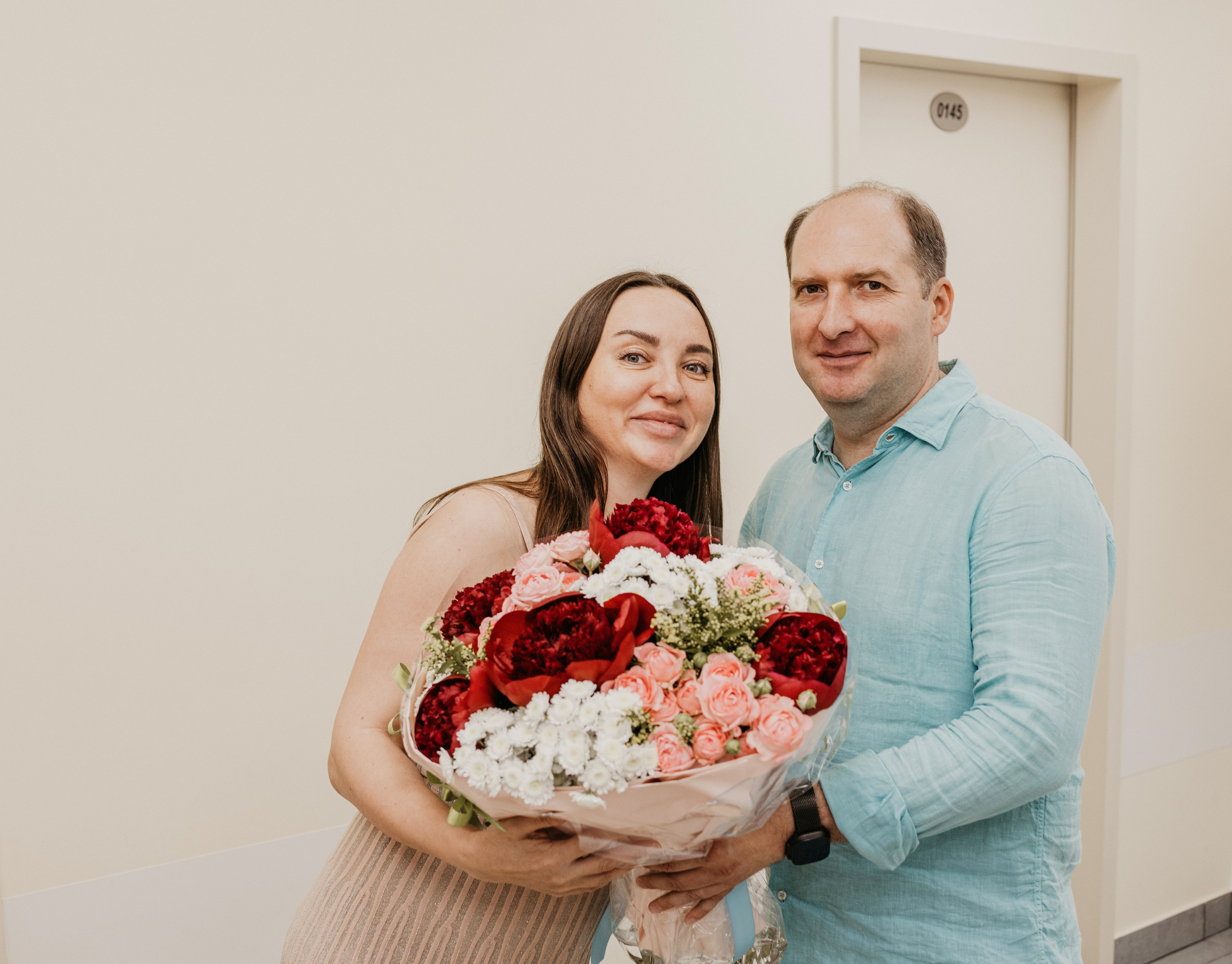 Выписка Марка. Фотограф на выписку из роддома в Москве и МО
