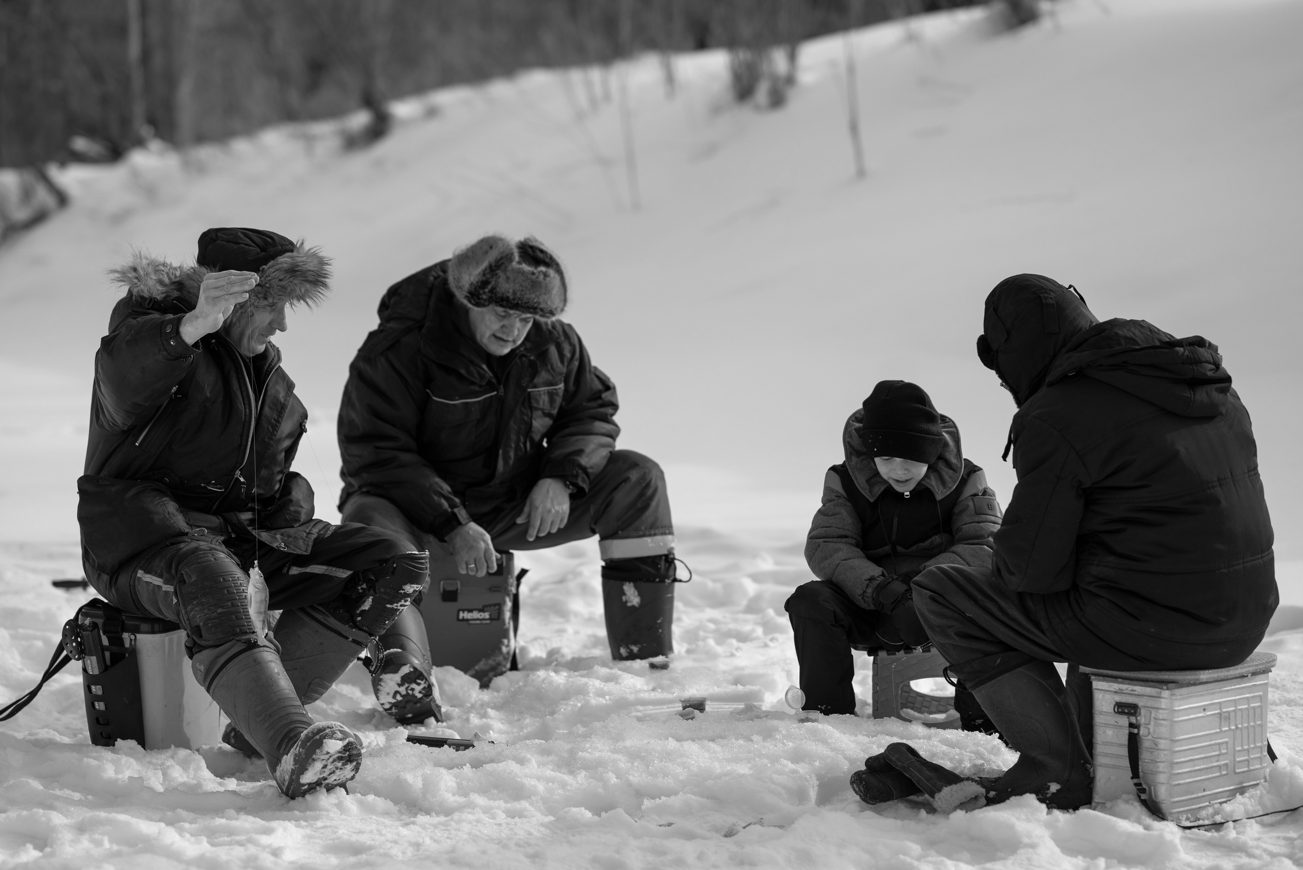Зимняя рыбалка. Фотограф в Тюмени Голышева Елена