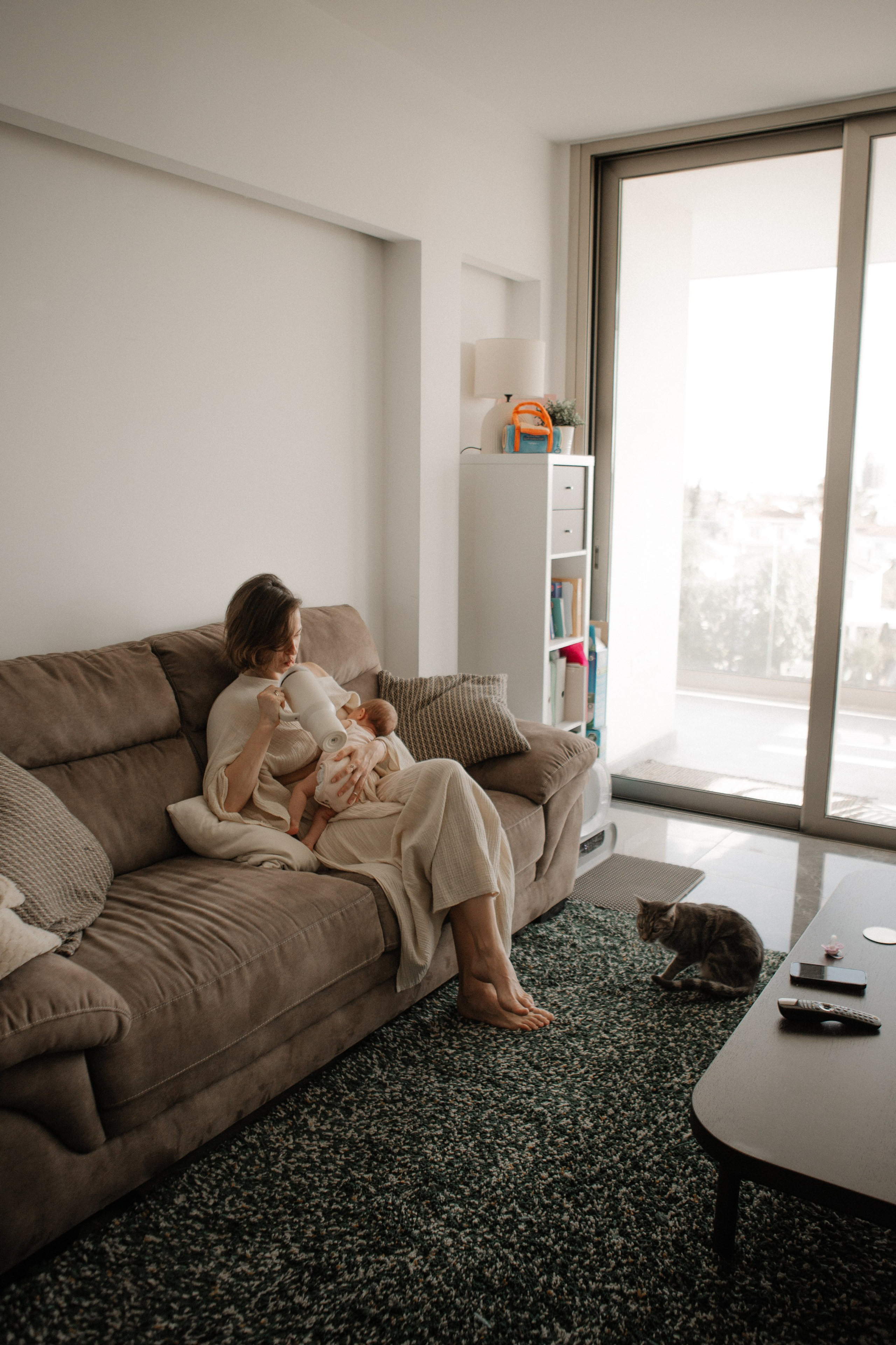 Kira + Katya & Igor. Portrait, family and pet photographer in Cyprus, Ksenia Bourdelle