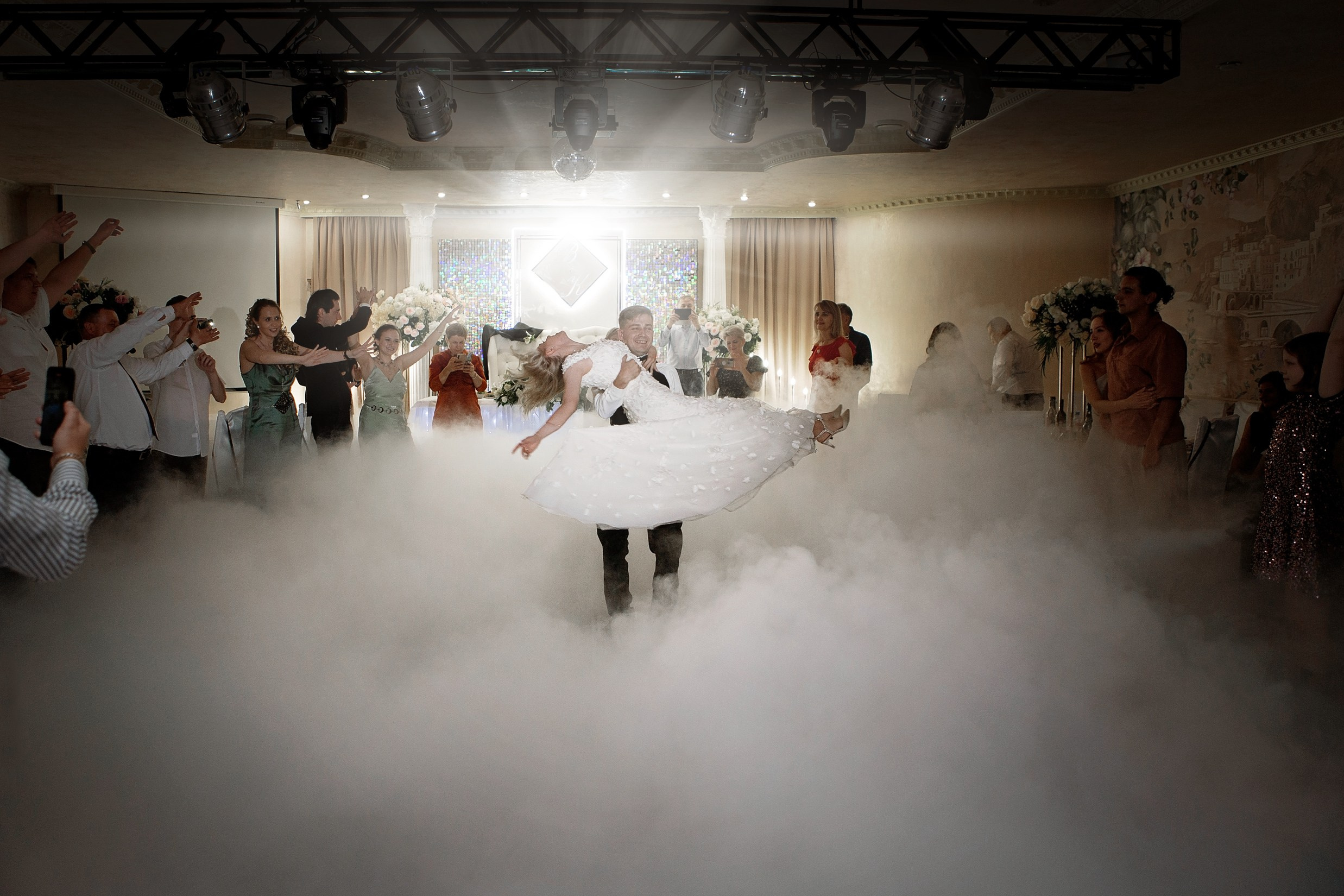 Свадьба с гостями. Свадебный и портретный фотограф Москва